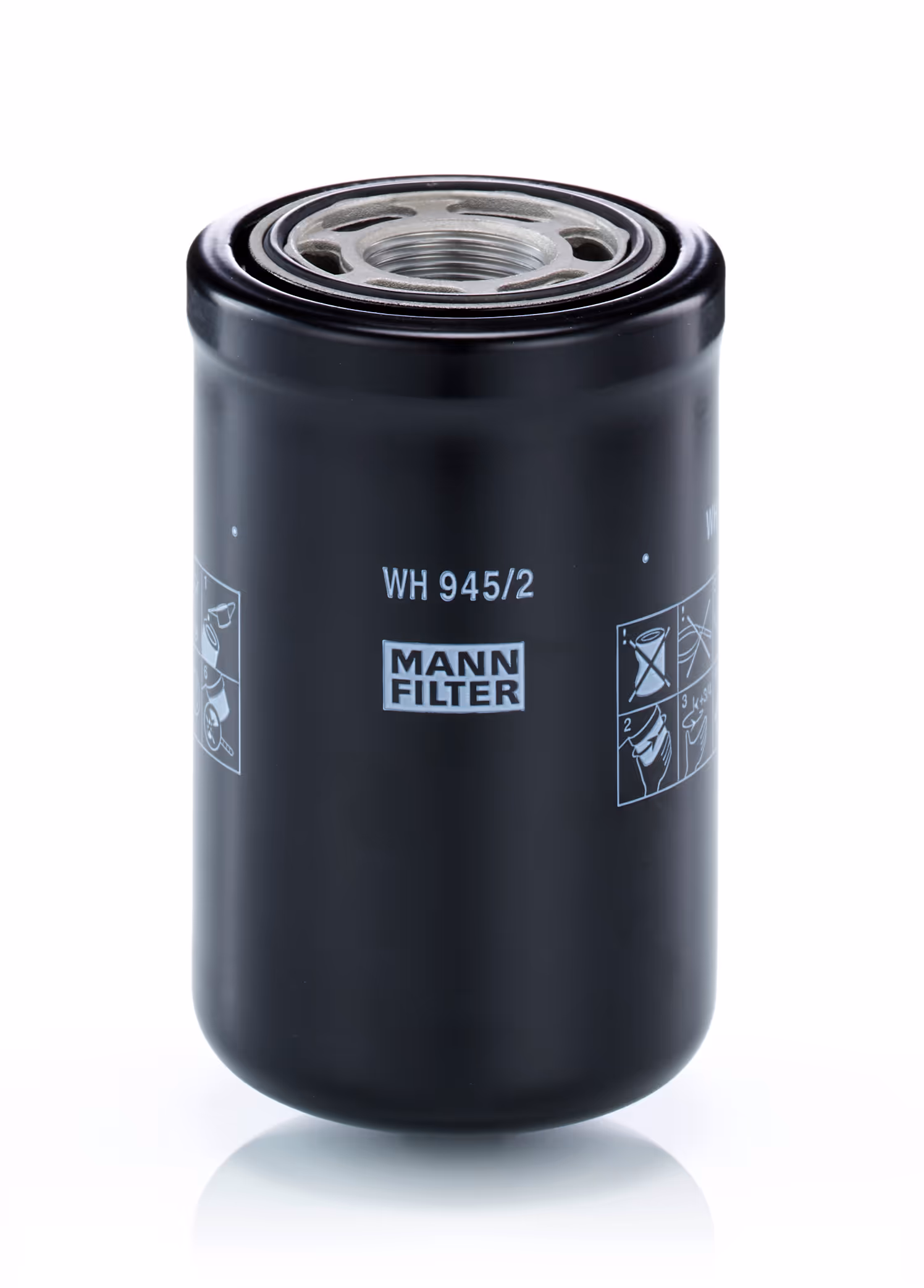 Filtre à huile moteur WH945/2 MANN-FILTER