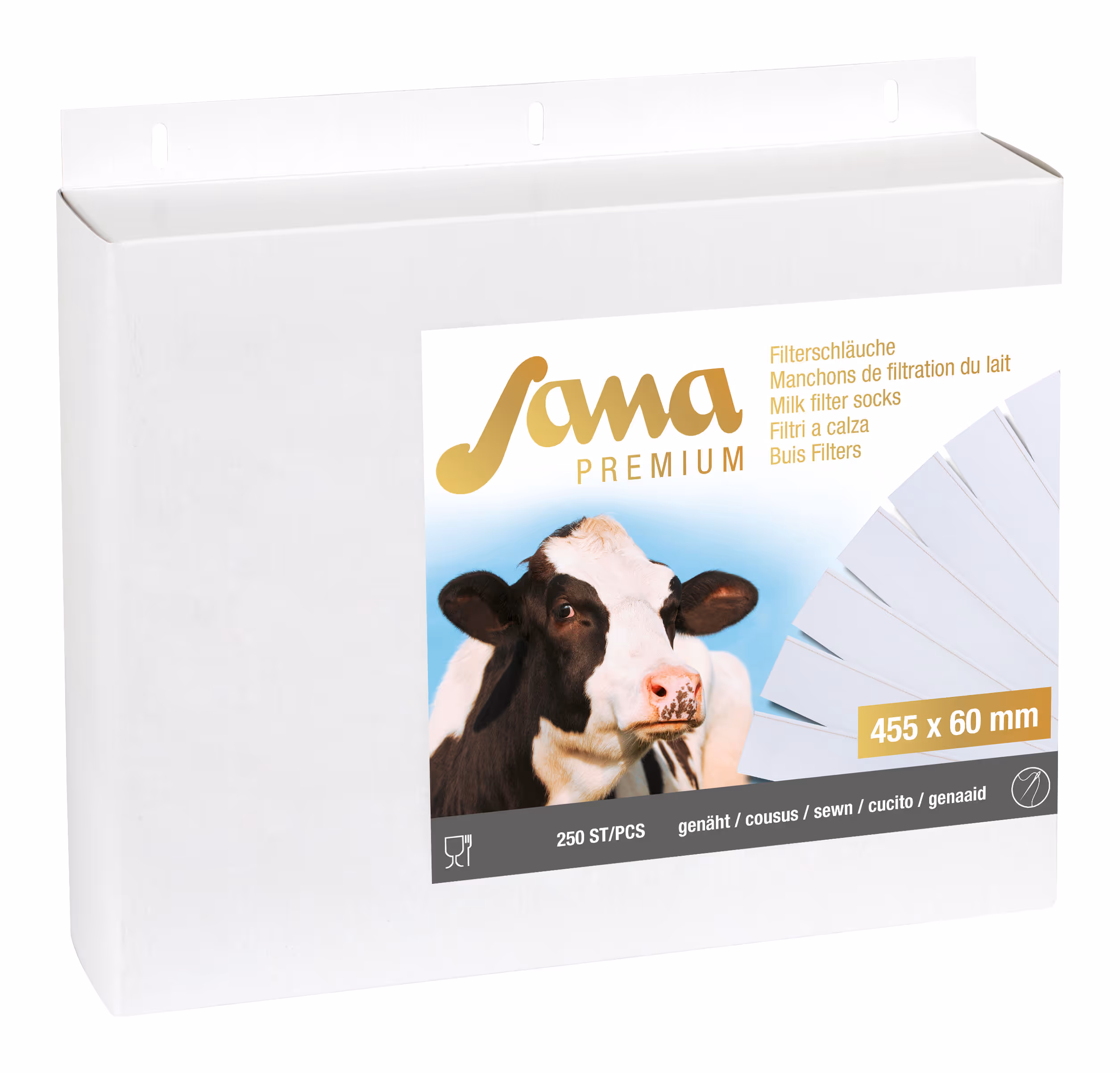 Filtre à lait Sana Premium 57/60mm x 455mm