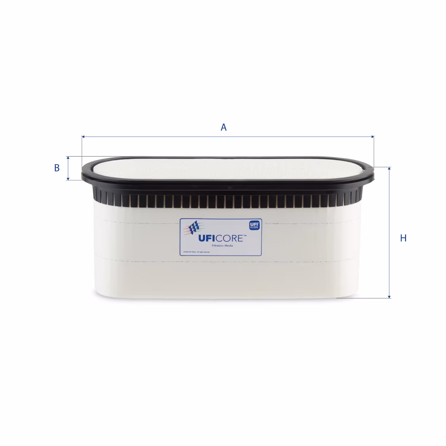 FILTRE À AIR, OVALE 27.I94.00 - UFI FILTER