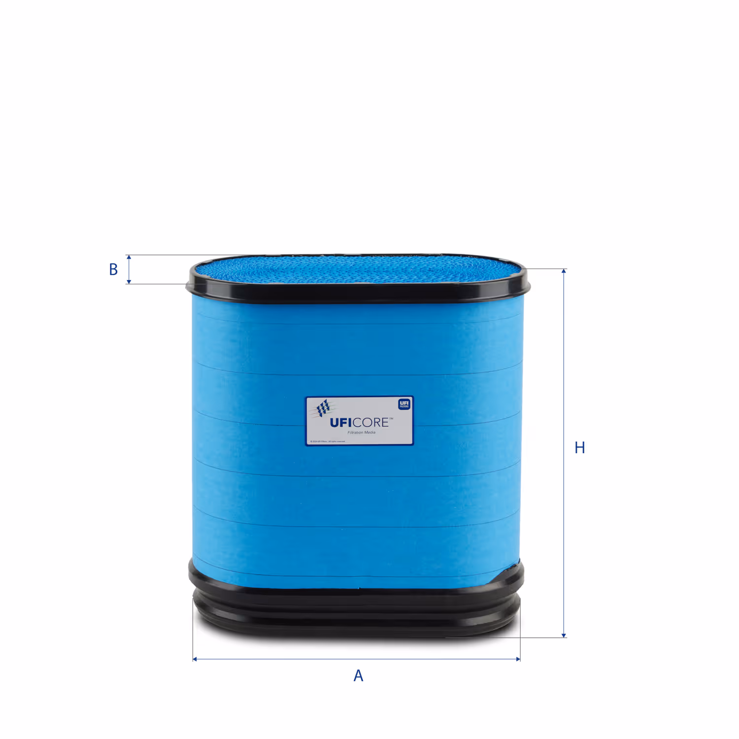 FILTRE À AIR, OVALE 27.J50.00 - UFI FILTER