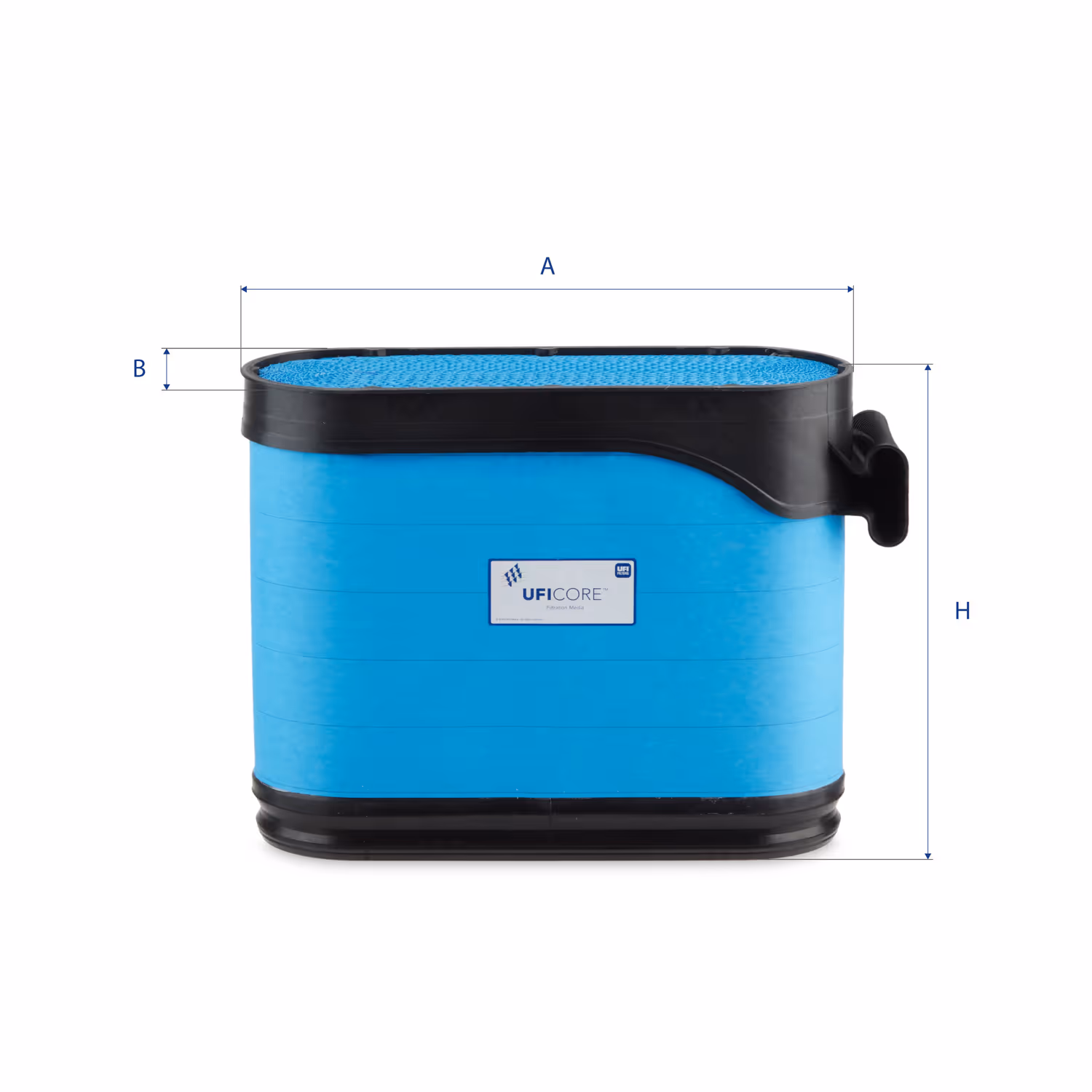 FILTRE À AIR, OVALE 27.J69.00 - UFI FILTER