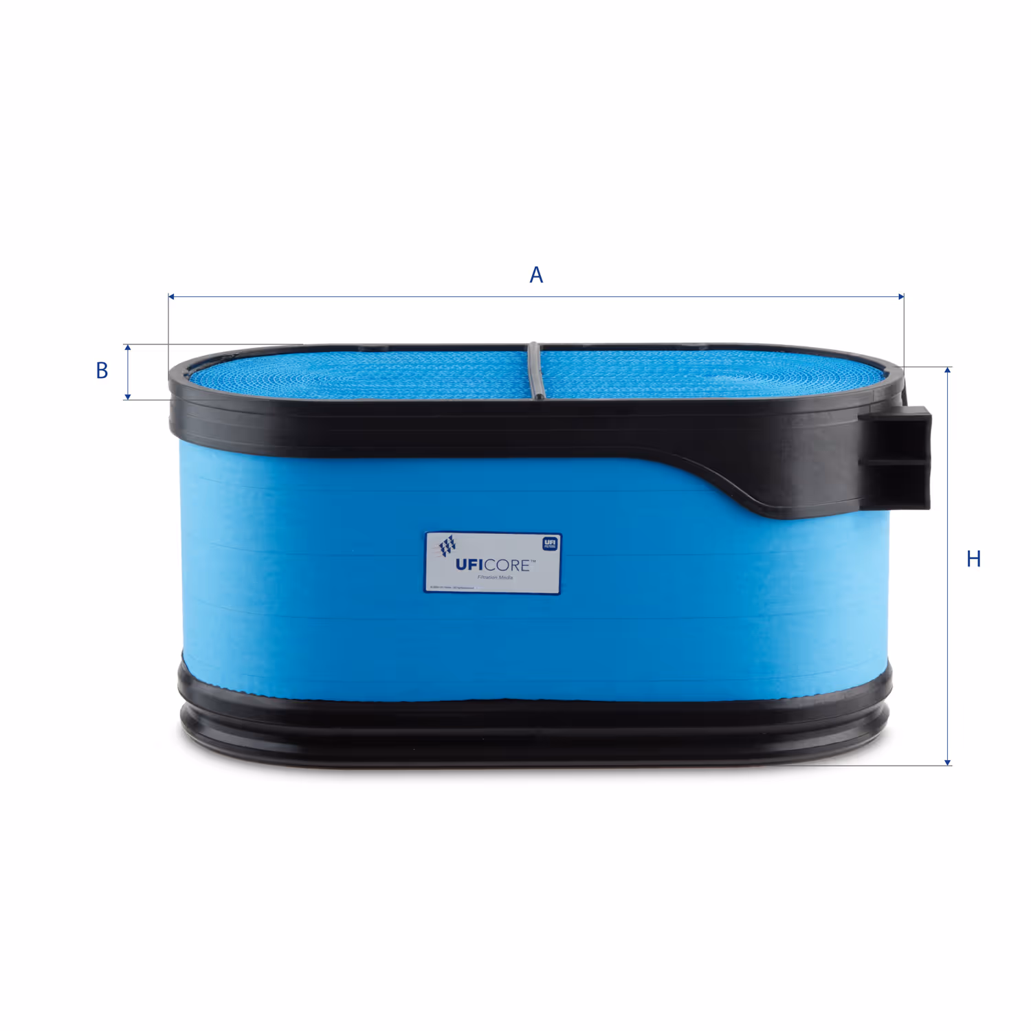 FILTRE À AIR, OVALE 27.J70.00 - UFI FILTER