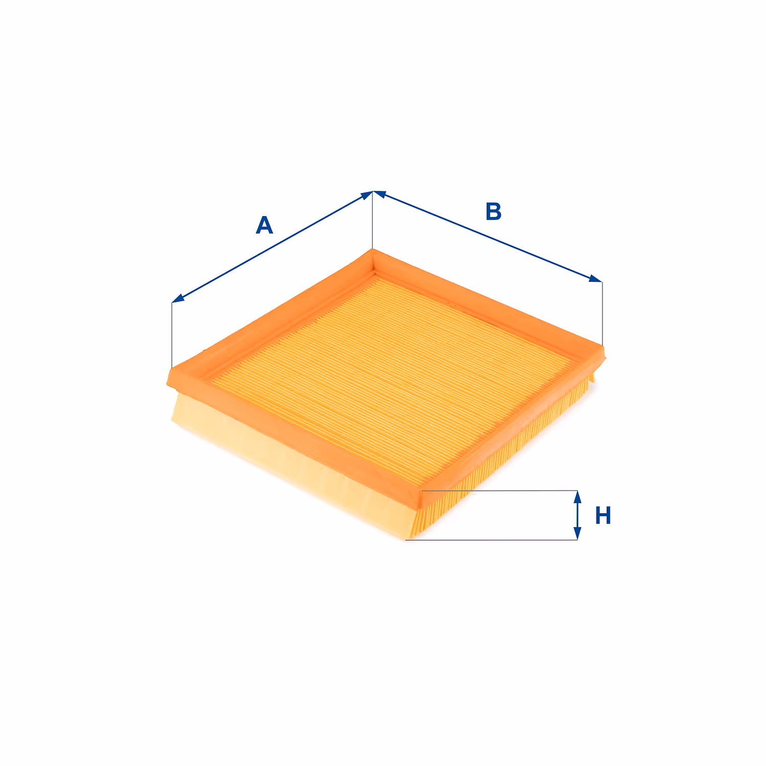 FILTRE À AIR, PLAT 30.713.00 - UFI FILTER