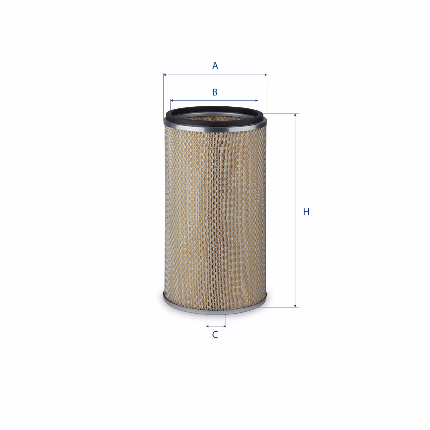 FILTRE À AIR, ROND 27.025.00 - UFI FILTER