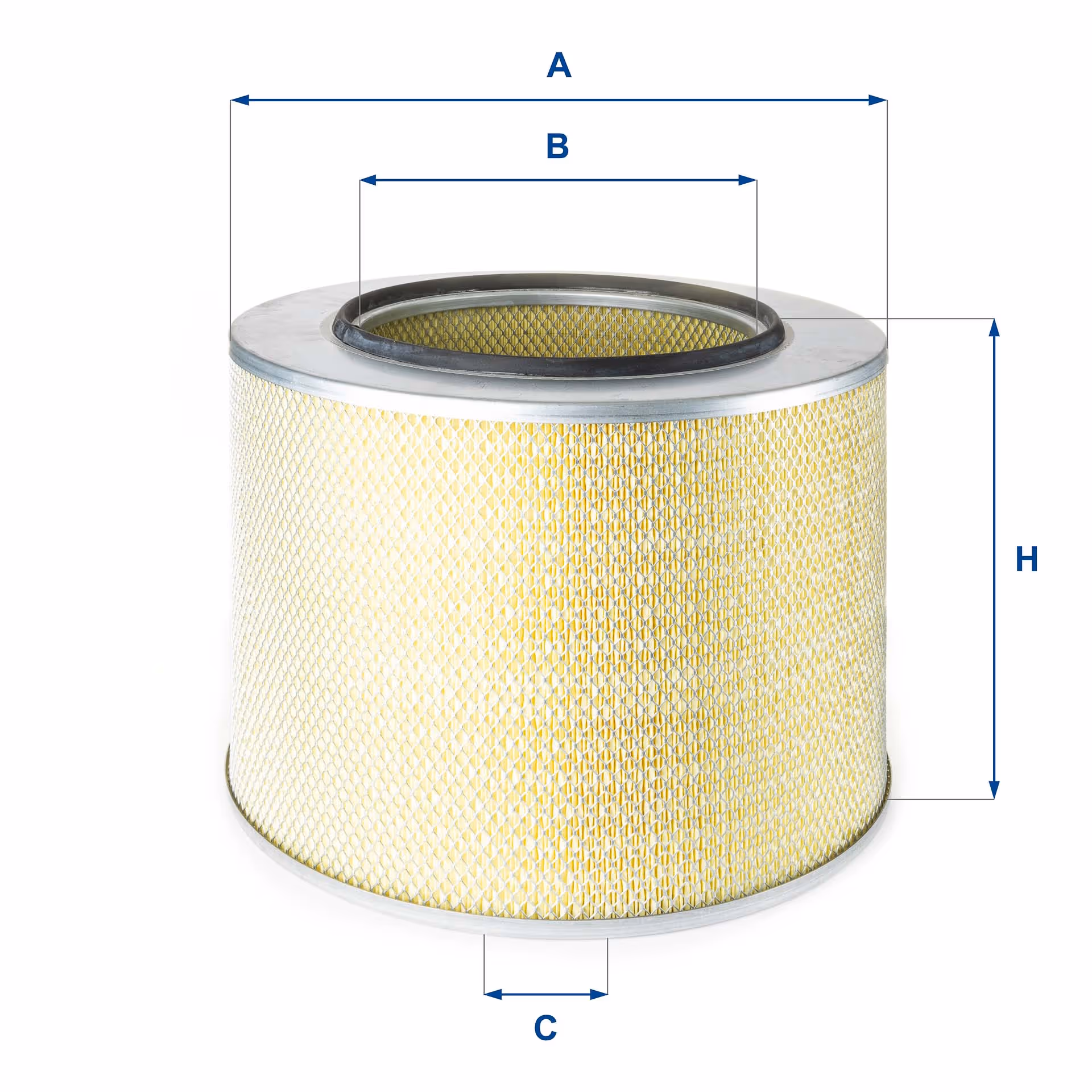 FILTRE À AIR, ROND 27.279.00 - UFI FILTER