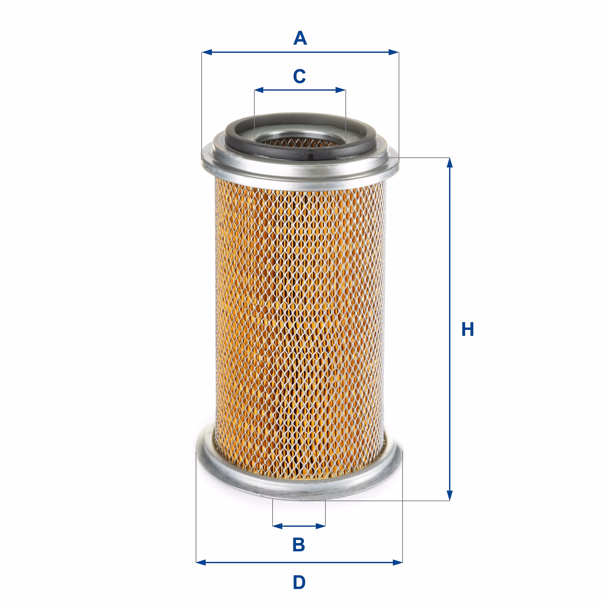 FILTRE À AIR, ROND 27.290.00 - UFI FILTER