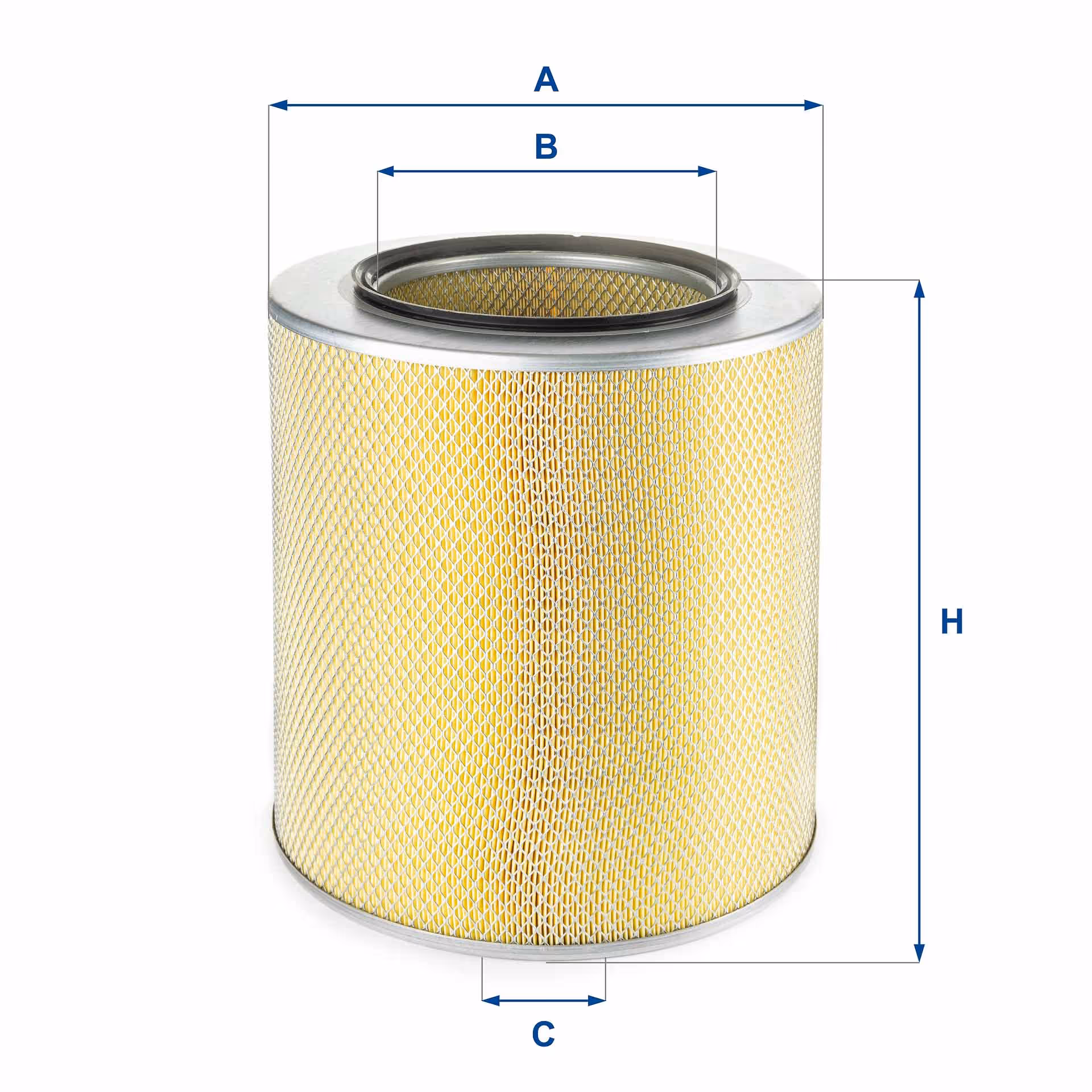 FILTRE À AIR, ROND 27.337.00 - UFI FILTER