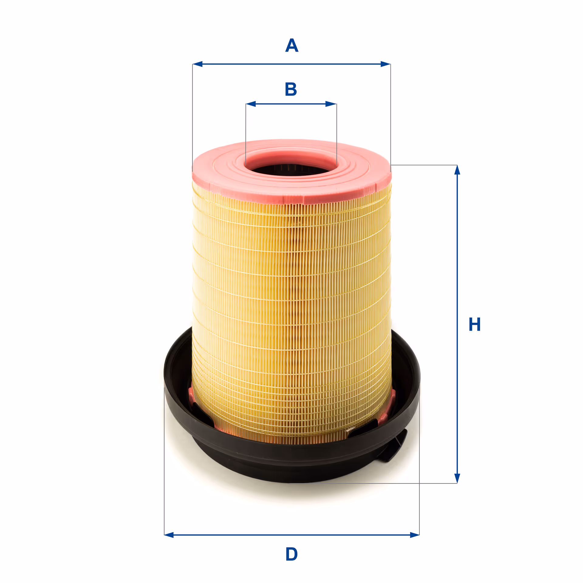 FILTRE À AIR, ROND 27.383.00 - UFI FILTER