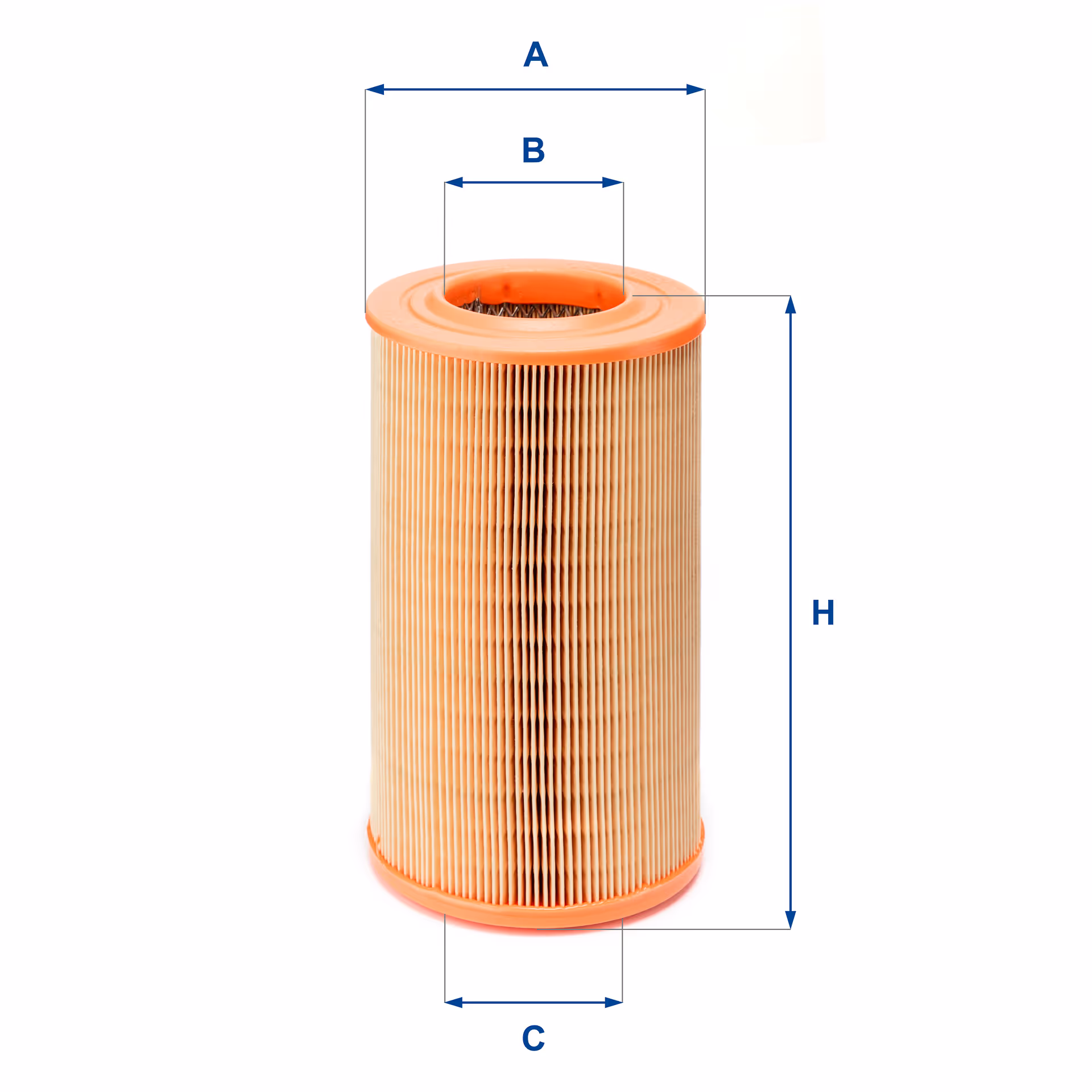 FILTRE À AIR, ROND 27.524.00 - UFI FILTER