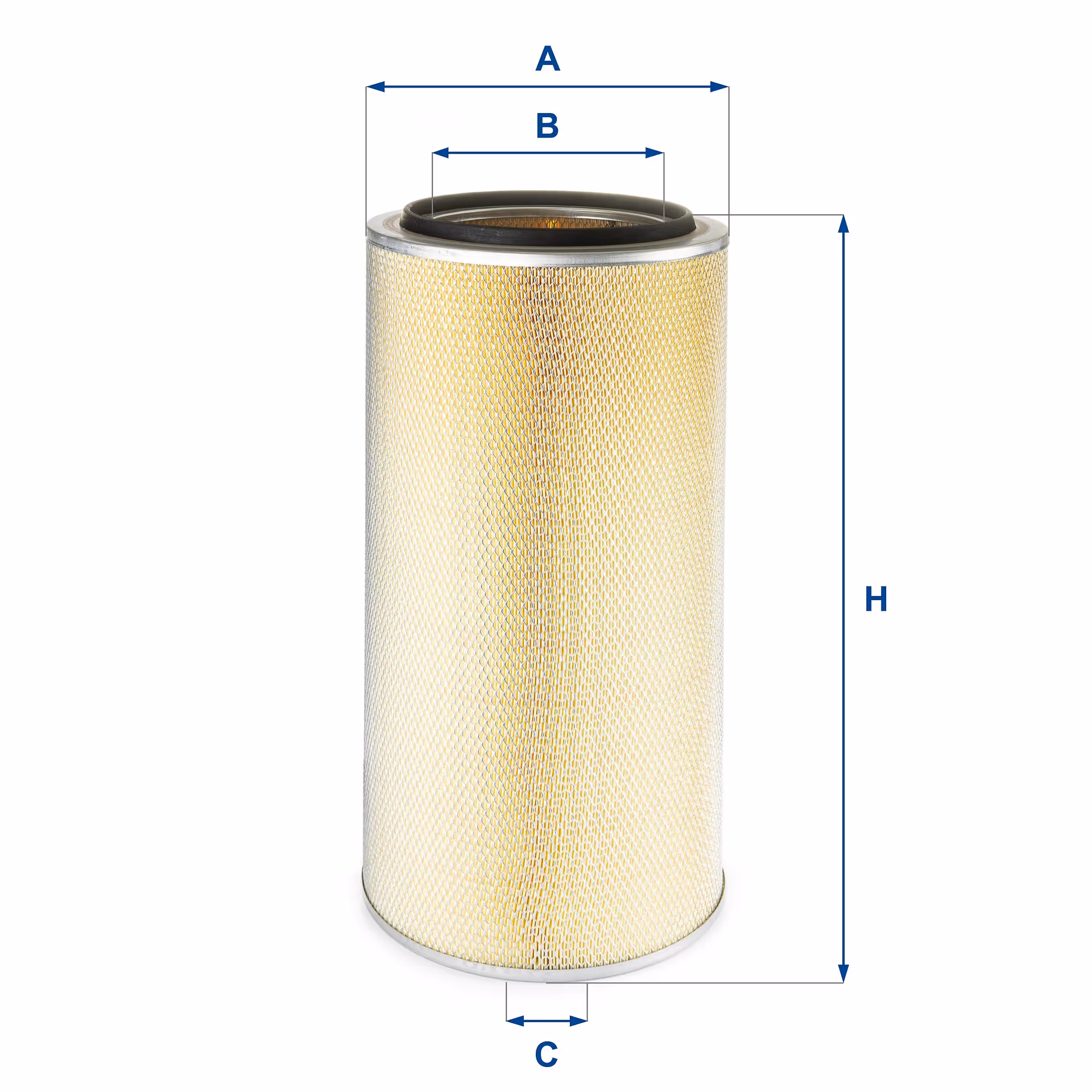 FILTRE À AIR, ROND 27.562.00 - UFI FILTER