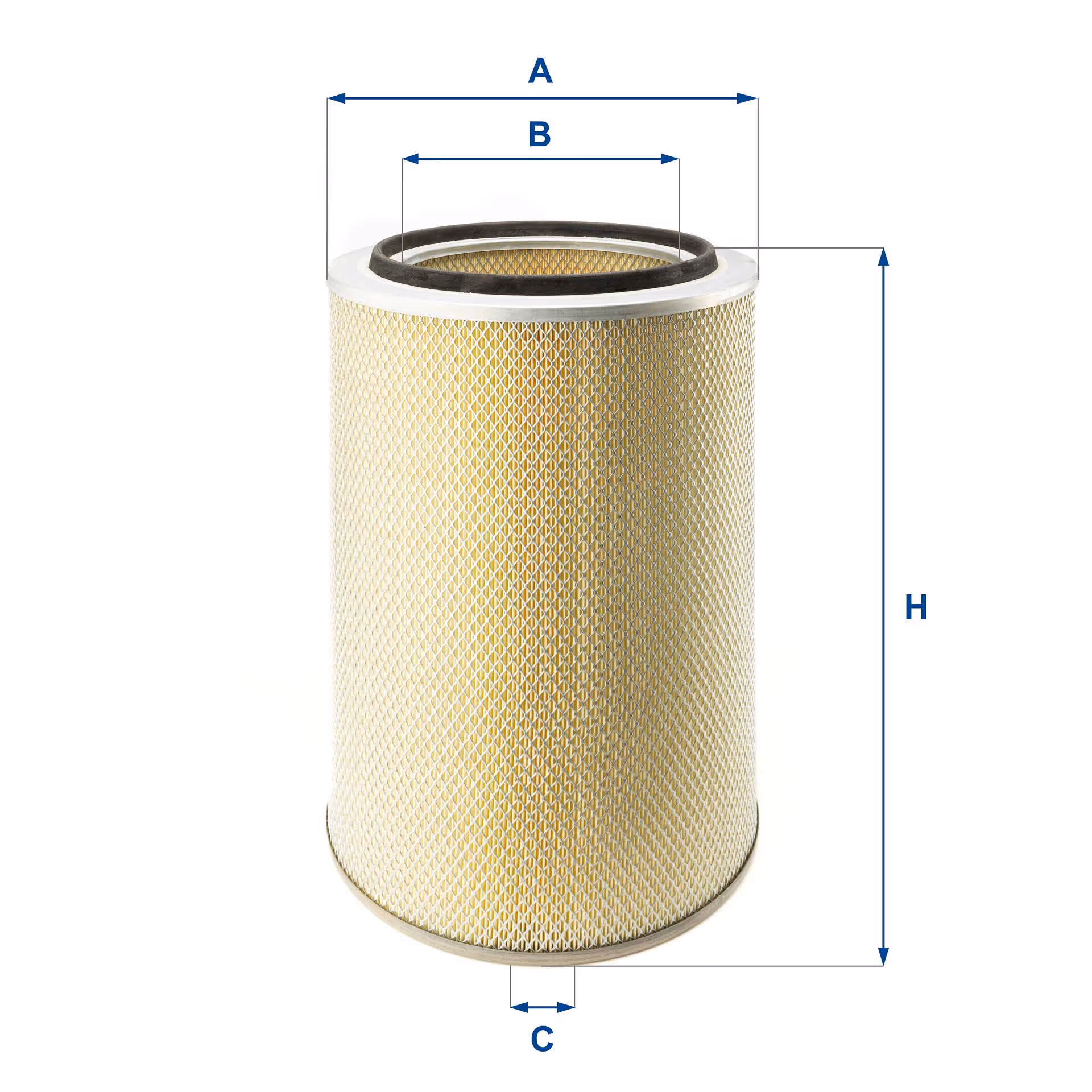 FILTRE À AIR, ROND 27.563.00 - UFI FILTER