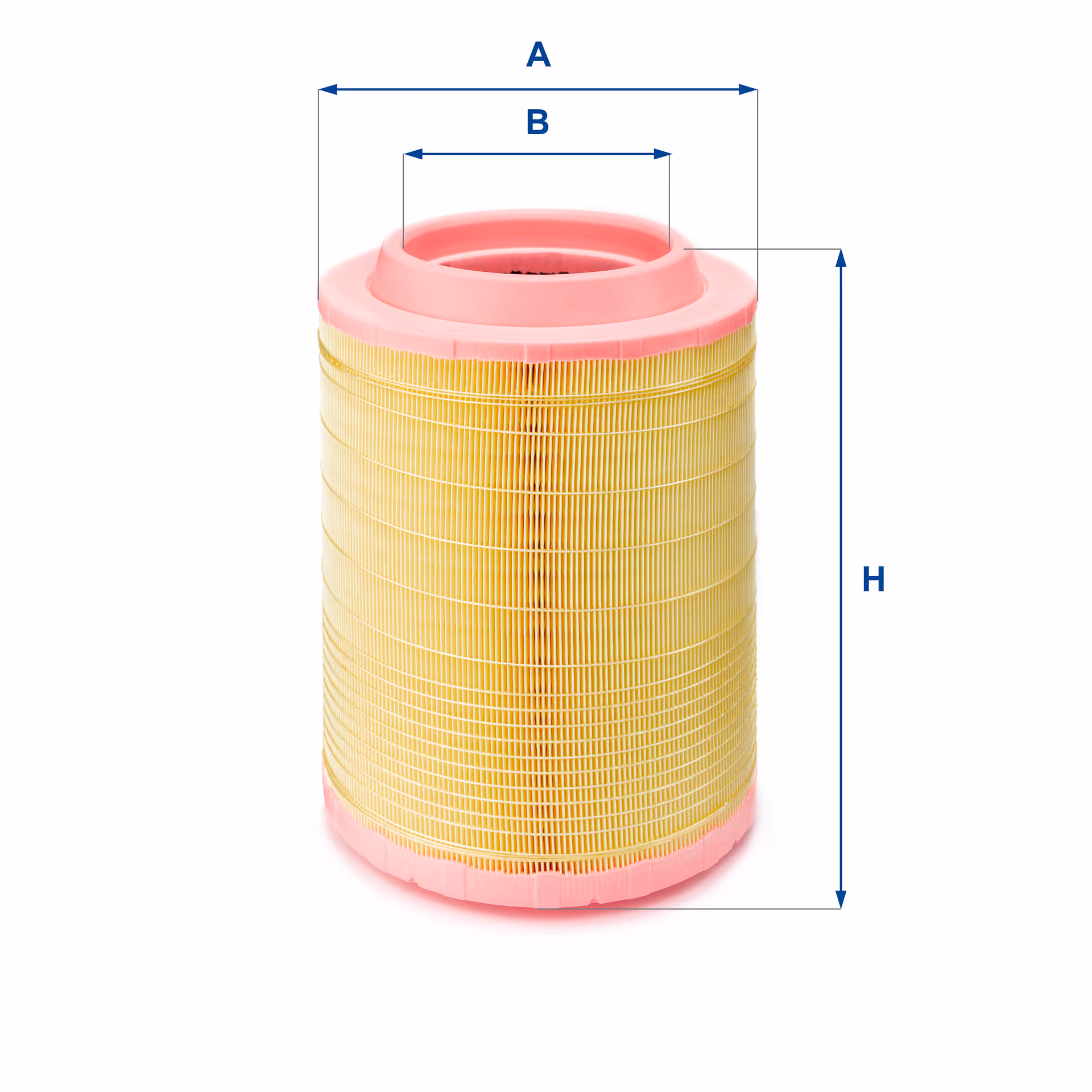 FILTRE À AIR, ROND 27.625.00 - UFI FILTER