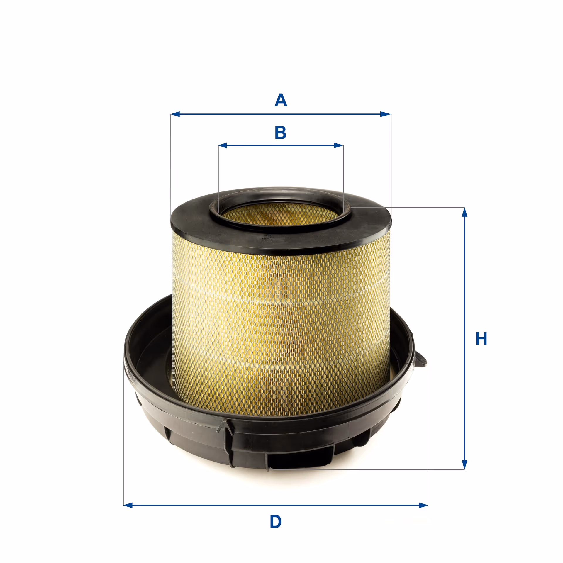 FILTRE À AIR, ROND 27.639.00 - UFI FILTER
