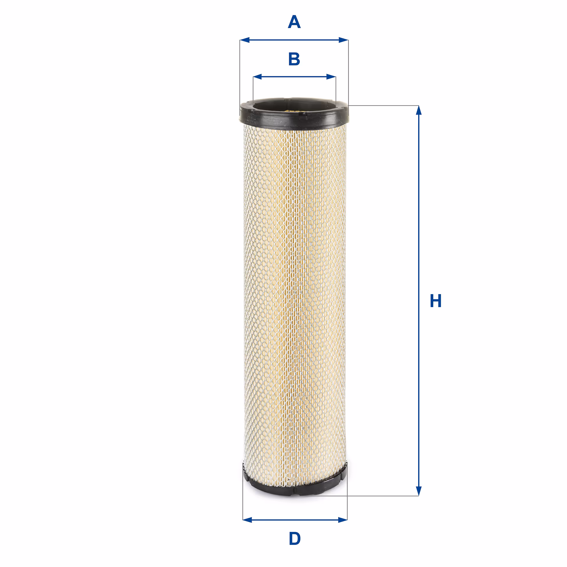 FILTRE À AIR, ROND 27.680.00 - UFI FILTER