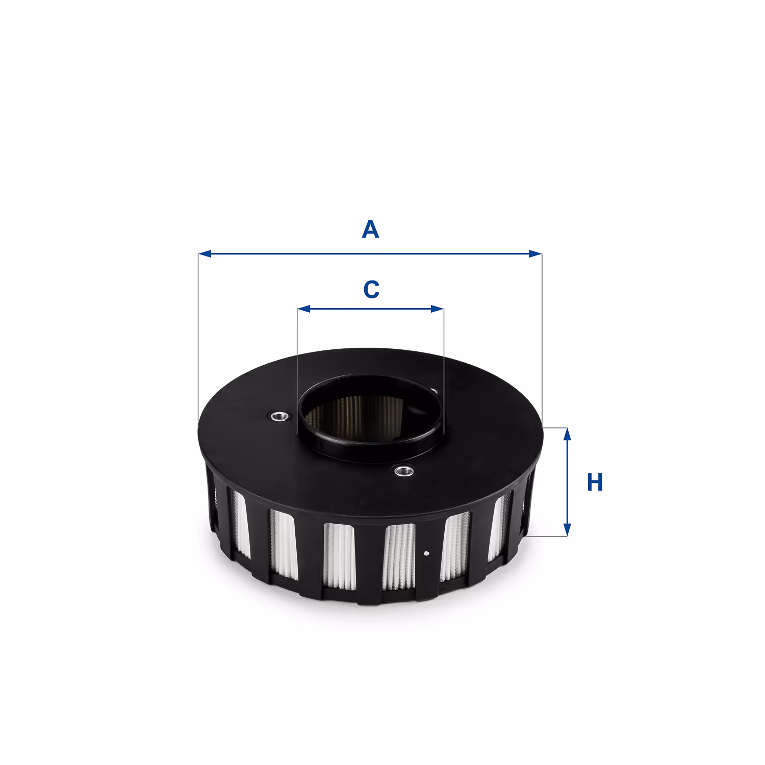 FILTRE À AIR, ROND 27.686.00 - UFI FILTER