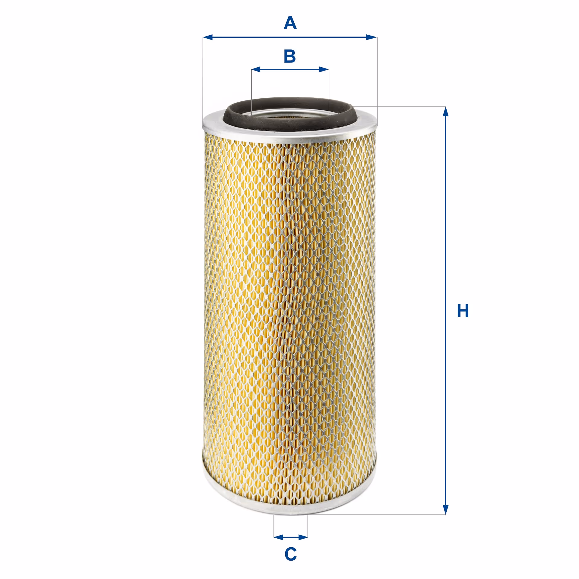 FILTRE À AIR, ROND 27.804.00 - UFI FILTER