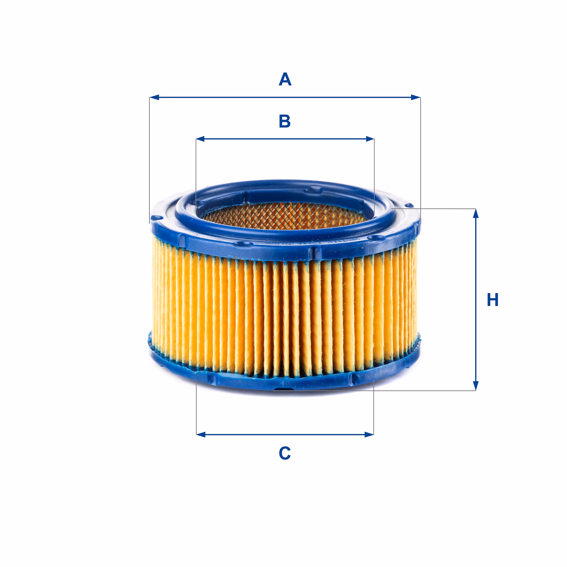 FILTRE À AIR, ROND 27.865.00 - UFI FILTER