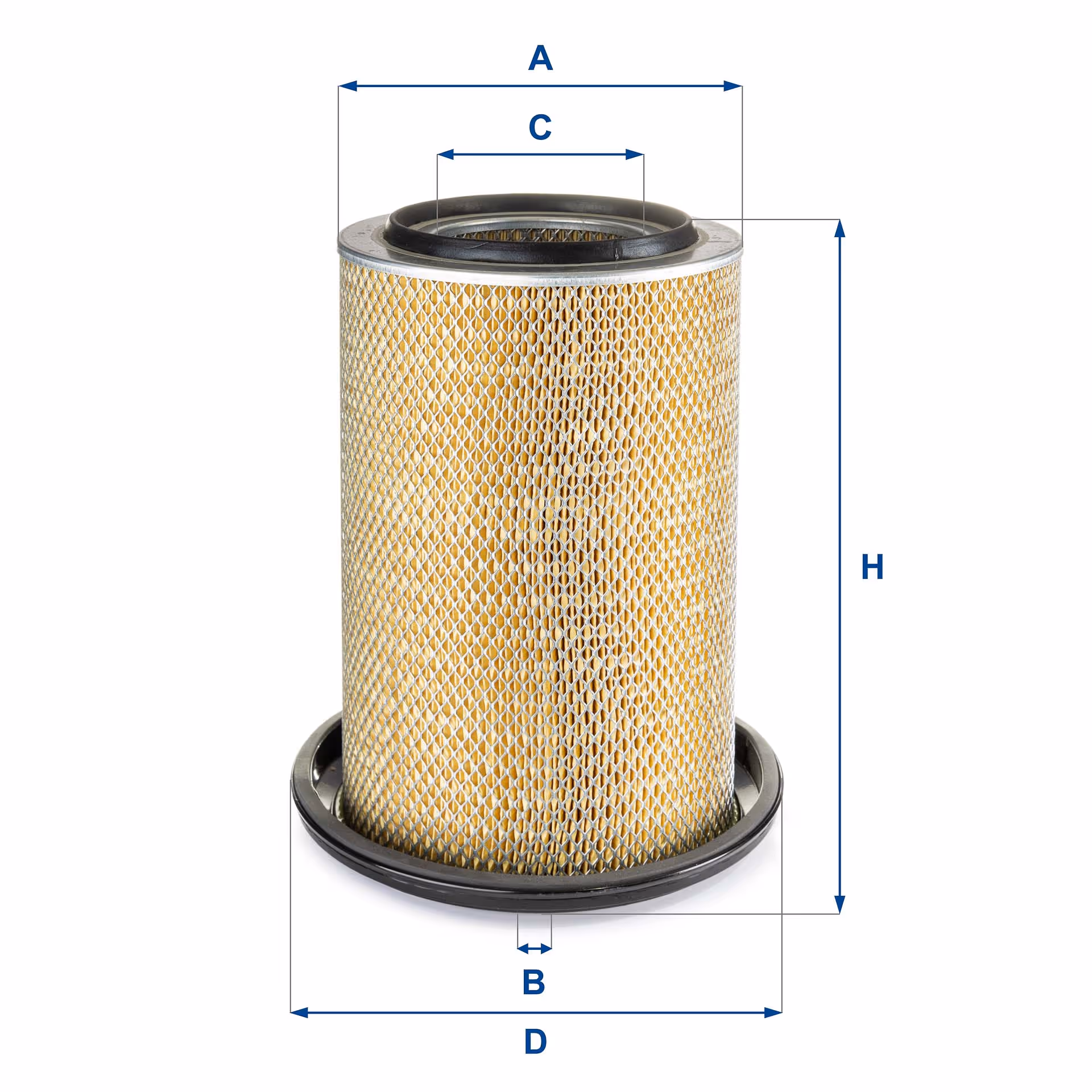 FILTRE À AIR, ROND 27.877.00 - UFI FILTER
