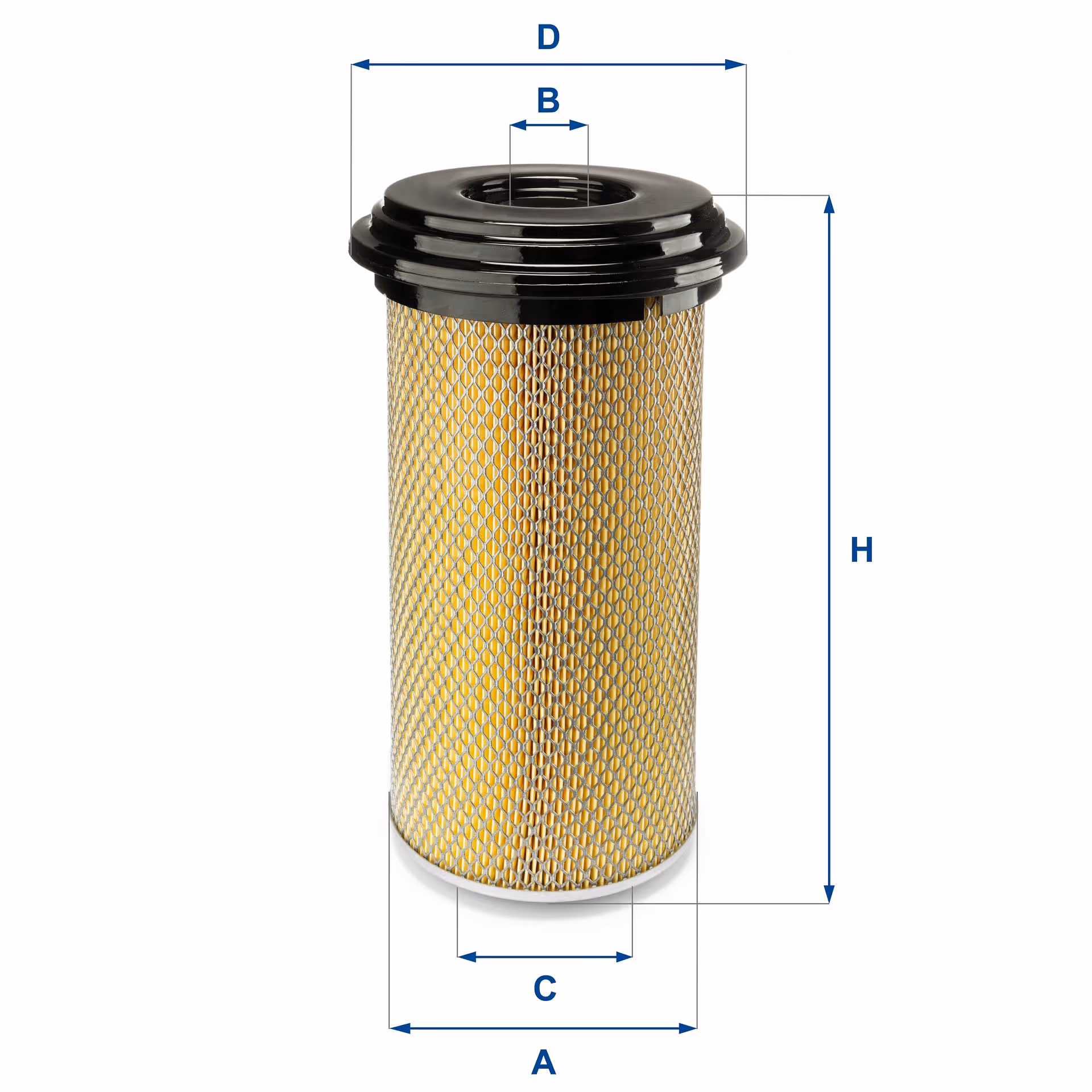 FILTRE À AIR, ROND 27.889.00 - UFI FILTER