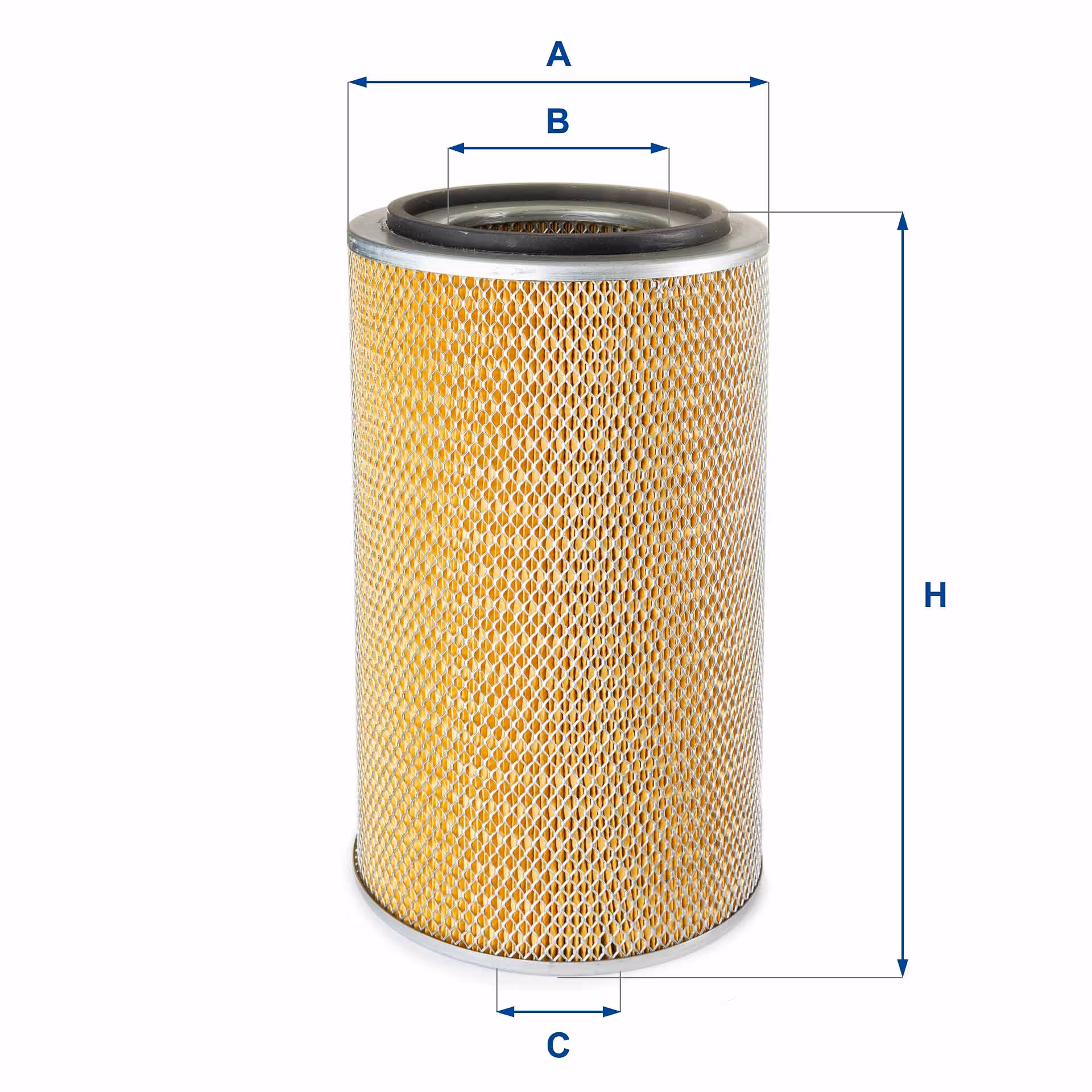FILTRE À AIR, ROND 27.892.00 - UFI FILTER