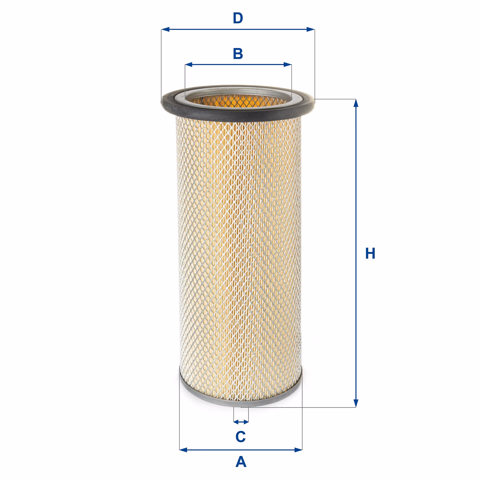 FILTRE À AIR, ROND 27.894.00 - UFI FILTER