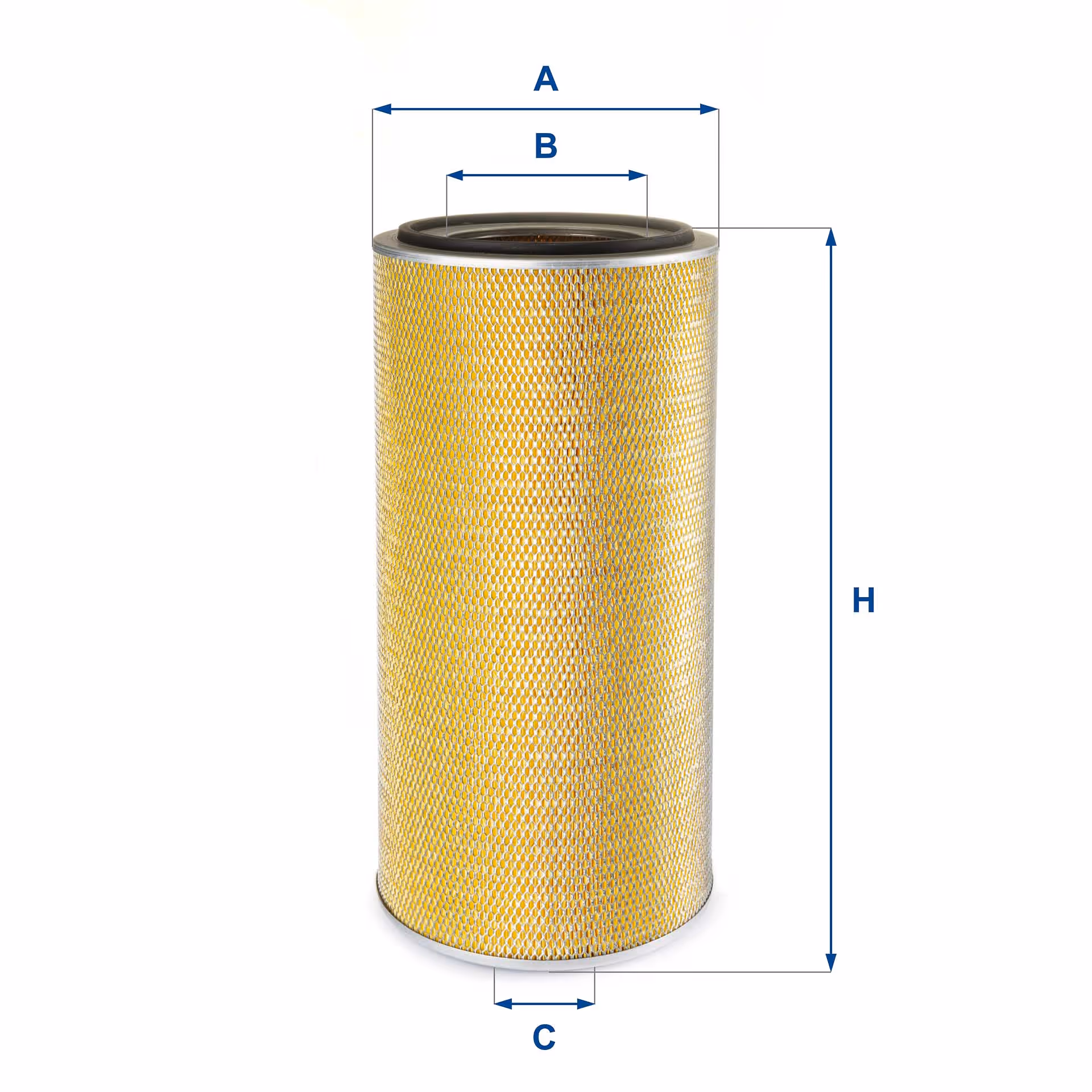 FILTRE À AIR, ROND 27.944.00 - UFI FILTER
