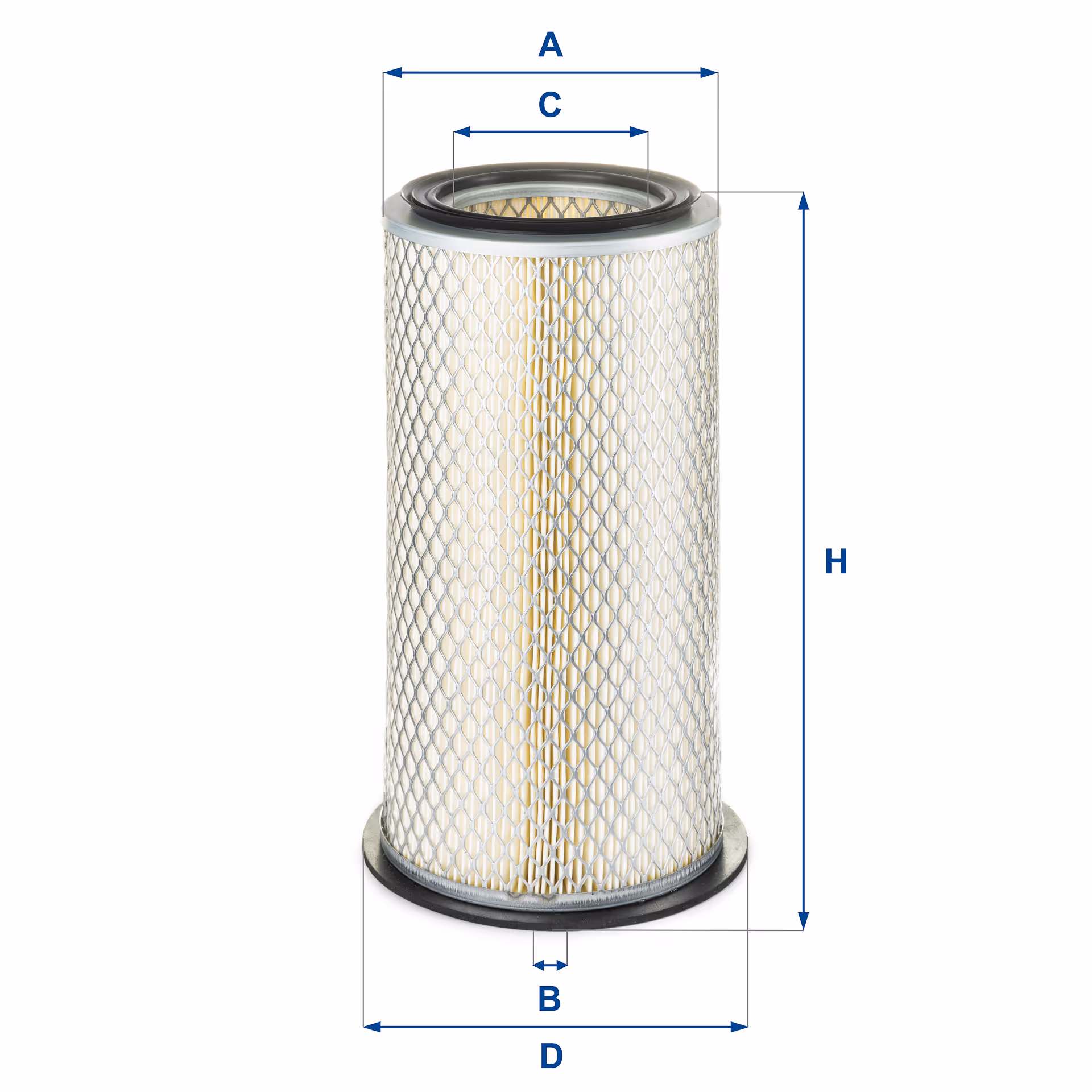 FILTRE À AIR, ROND 27.972.00 - UFI FILTER