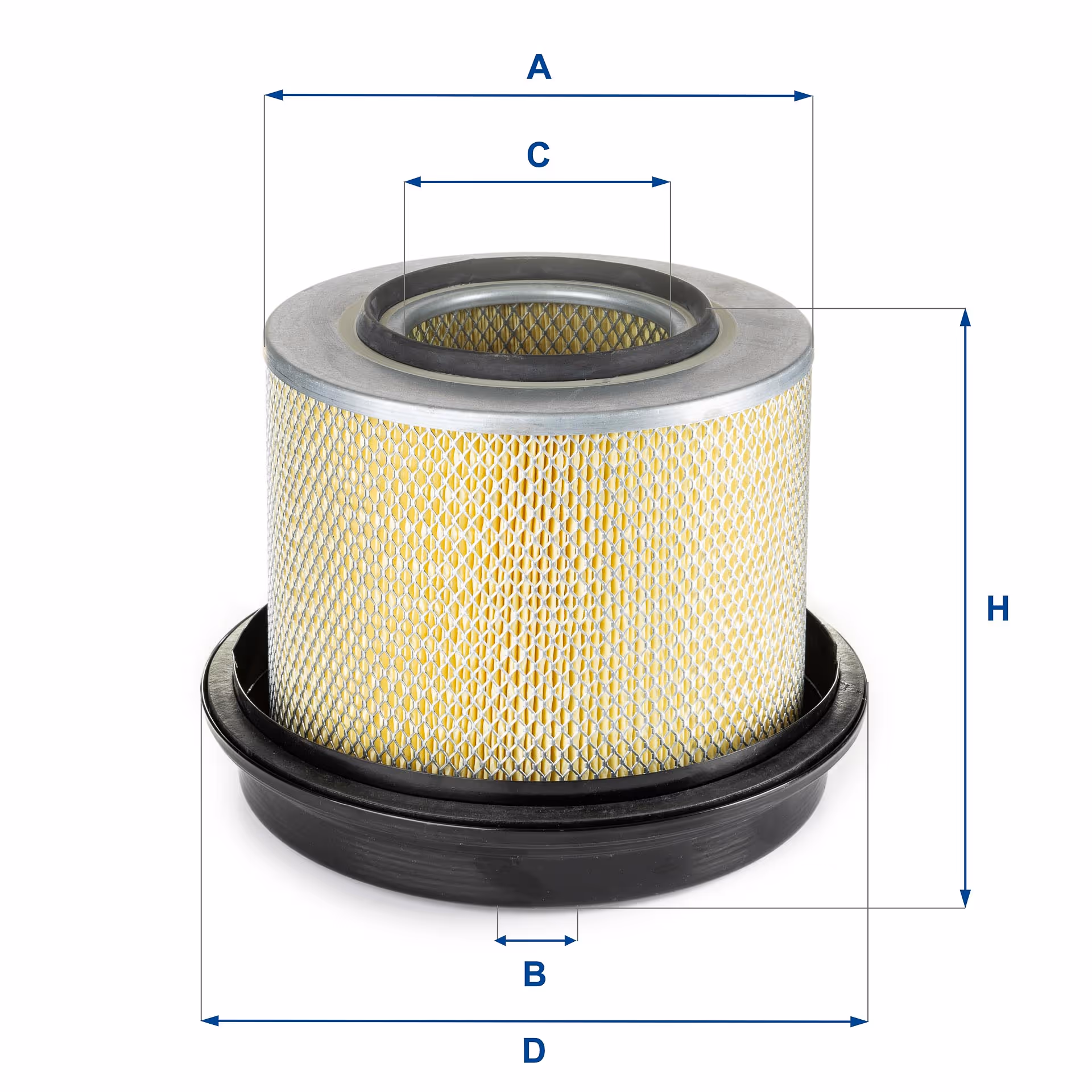 FILTRE À AIR, ROND 27.988.00 - UFI FILTER