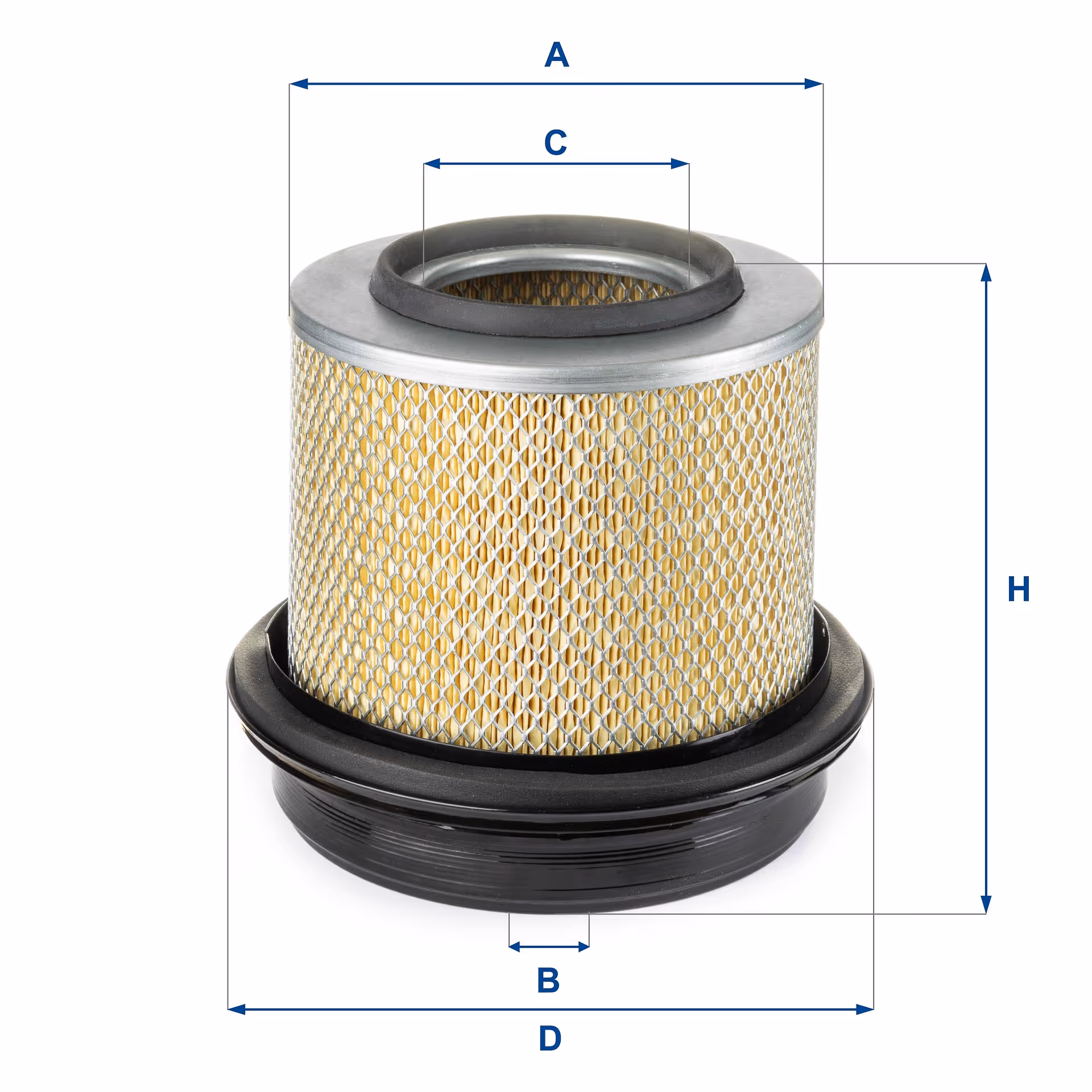 FILTRE À AIR, ROND 27.989.00 - UFI FILTER