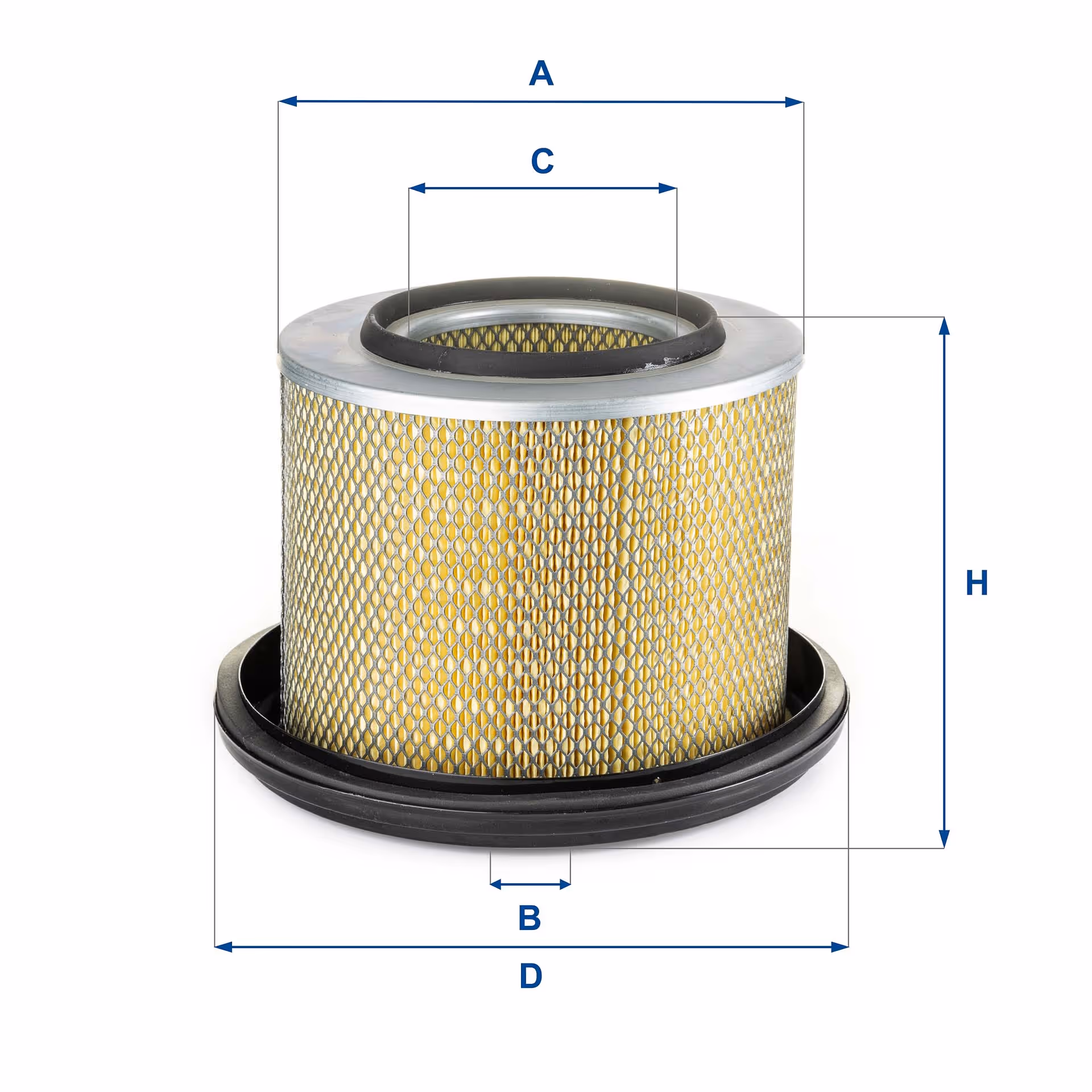 FILTRE À AIR, ROND 27.998.00 - UFI FILTER