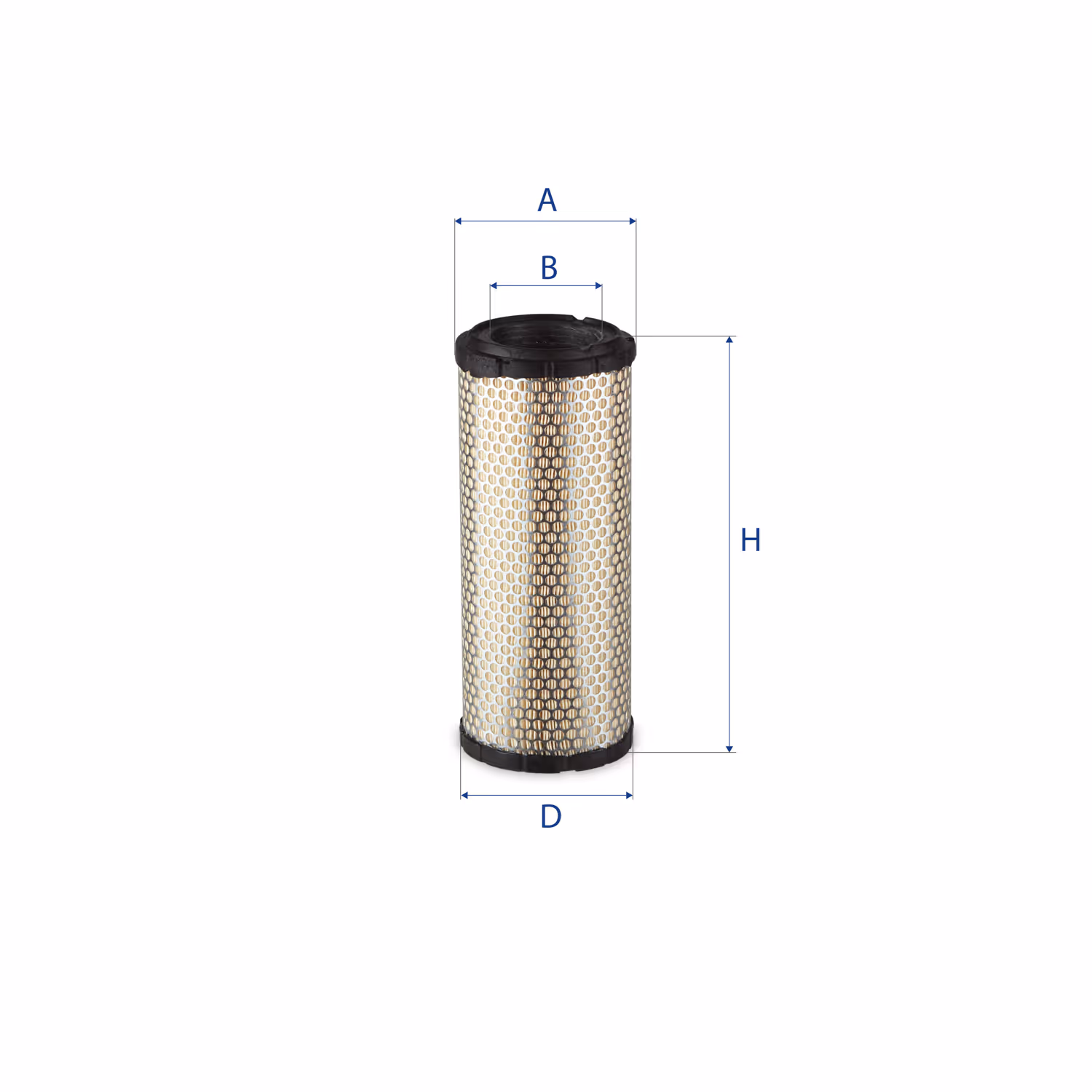 FILTRE ? AIR, ROND 27.A02.00 - UFI FILTE