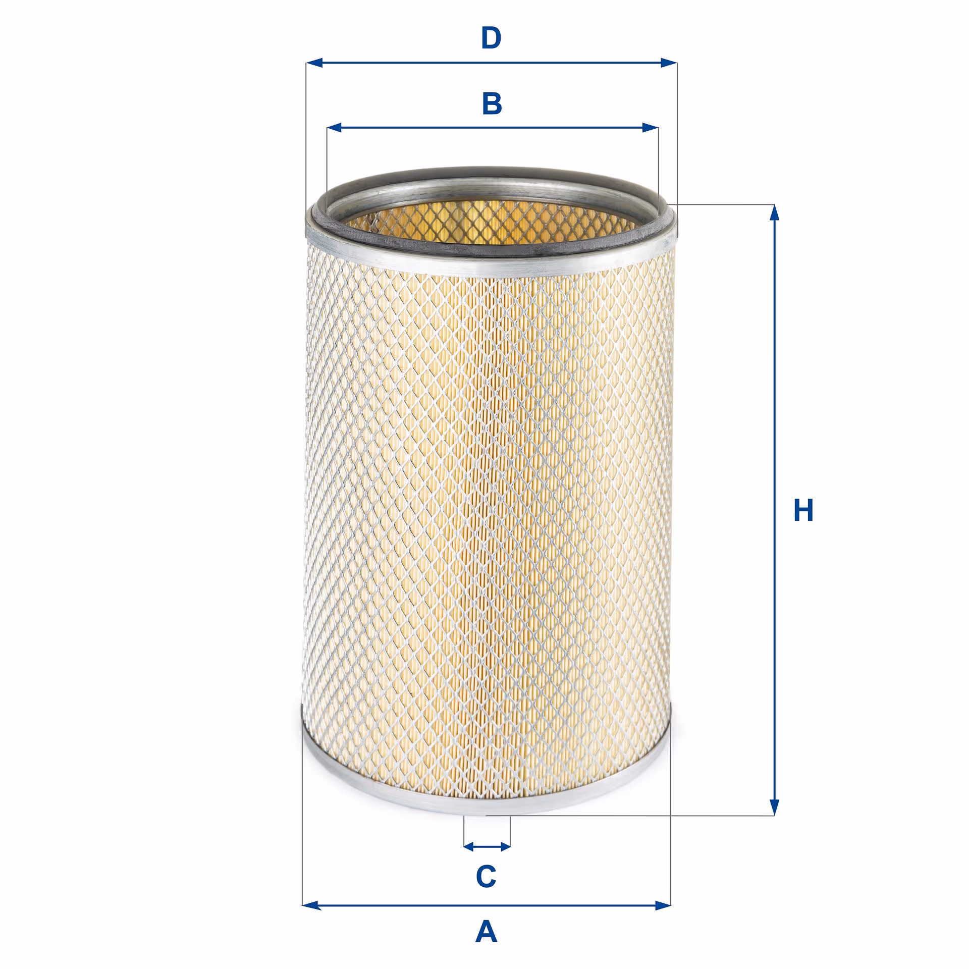 FILTRE À AIR, ROND 27.A34.00 - UFI FILTER