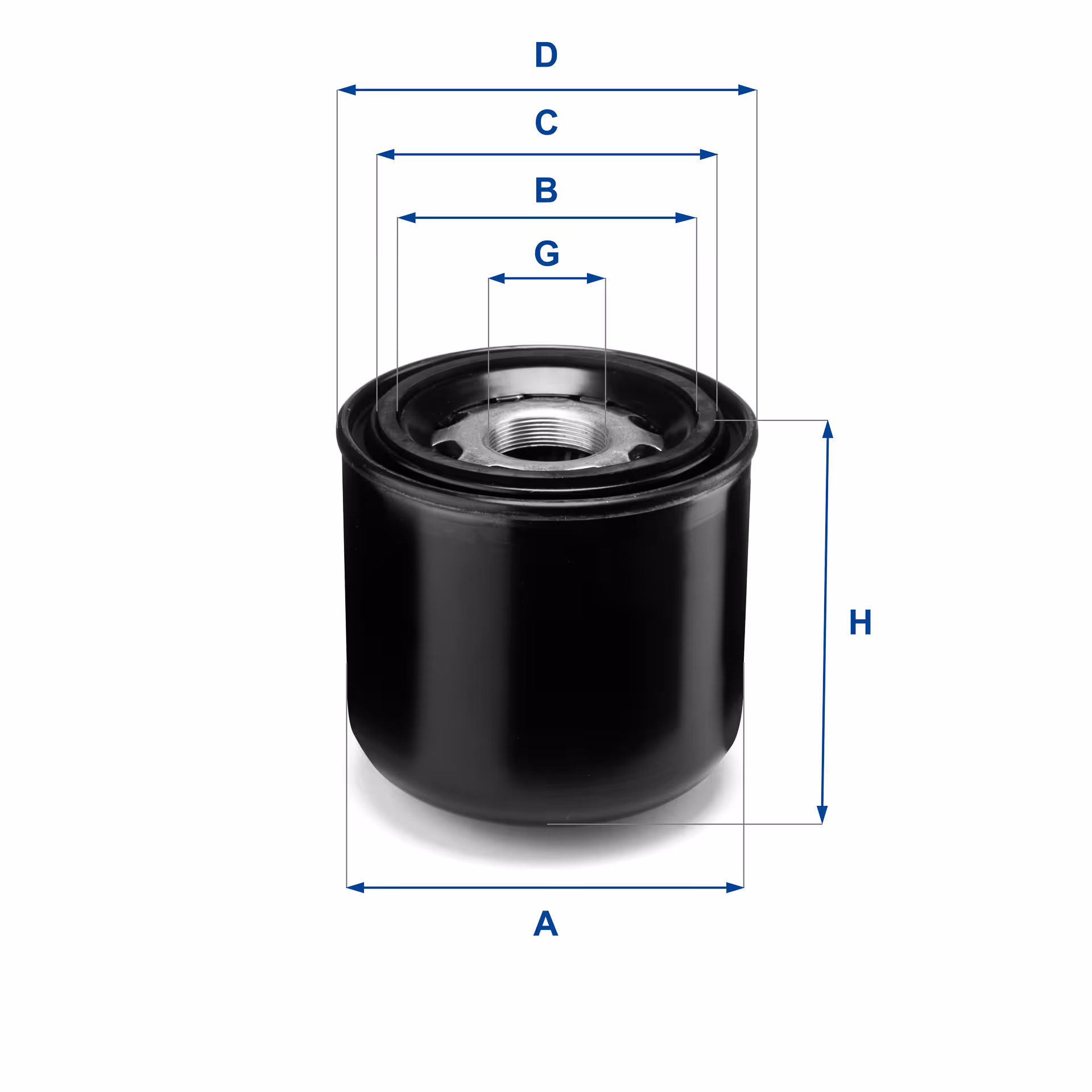 FILTRE À AIR, À VISSER 27.393.00 - UFI FILTER