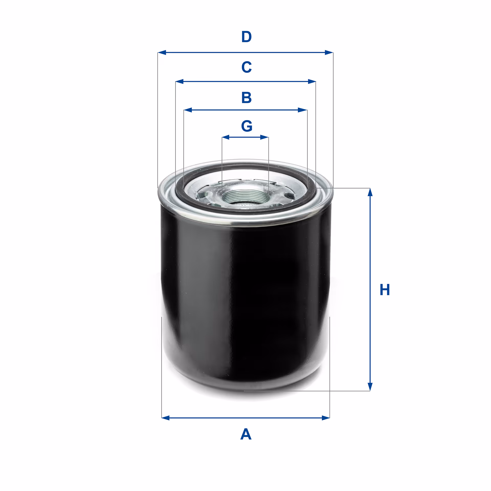 FILTRE À AIR, À VISSER 27.A66.00 - UFI FILTER