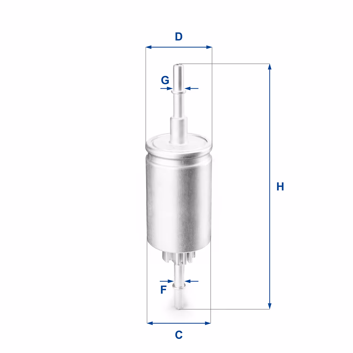 FILTRE À CARBURANT, FILTRE À BENZINE EN LIGNE 31.844.00 - UFI FILTER