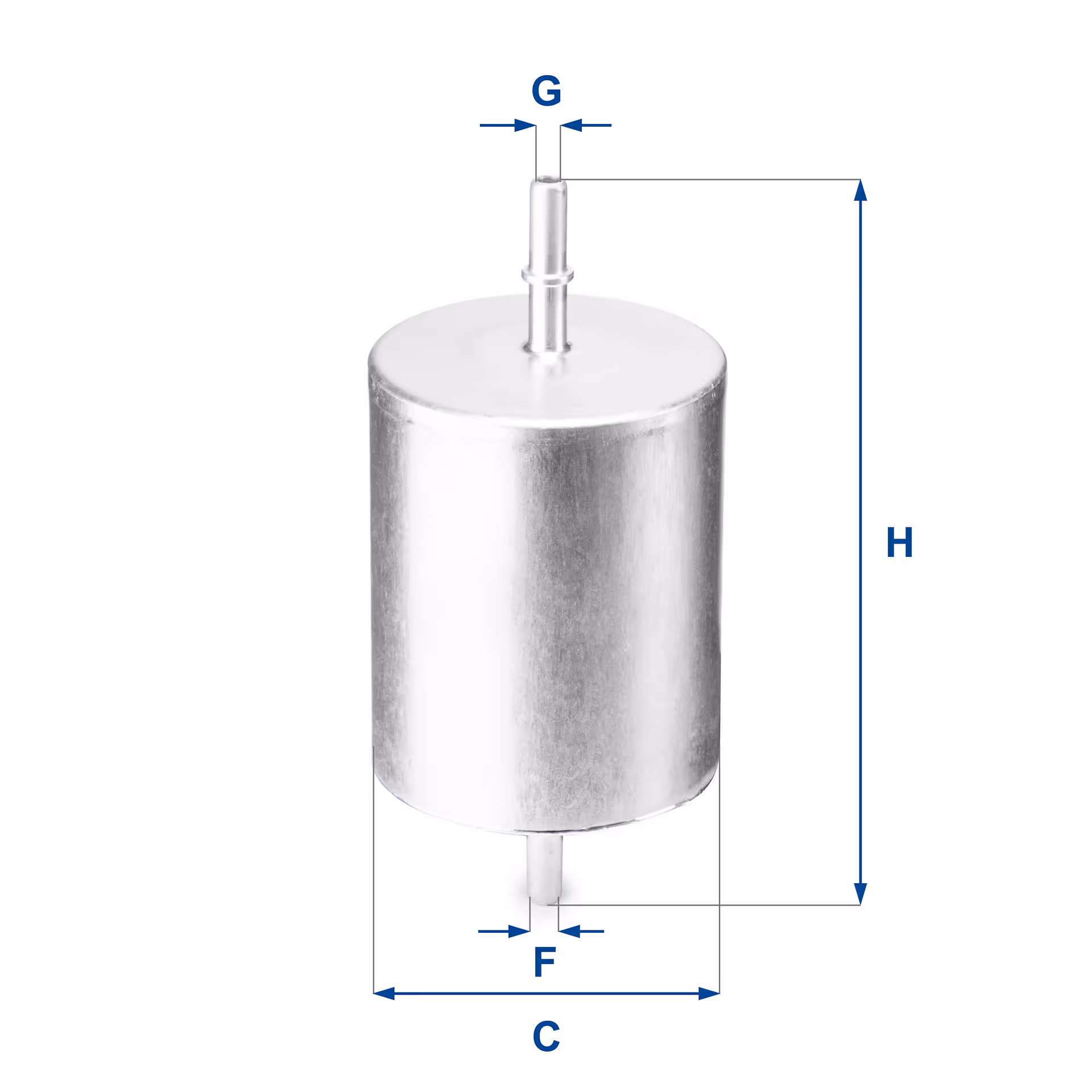 FILTRE À CARBURANT, FILTRE À BENZINE EN LIGNE 31.817.00 - UFI FILTER