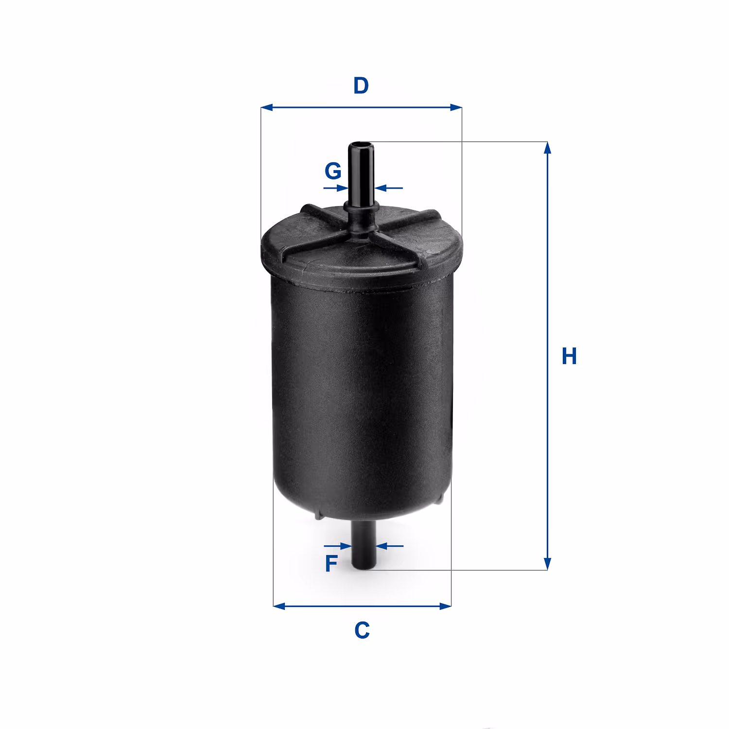 FILTRE À CARBURANT, FILTRE À BENZINE EN LIGNE 31.948.00 - UFI FILTER