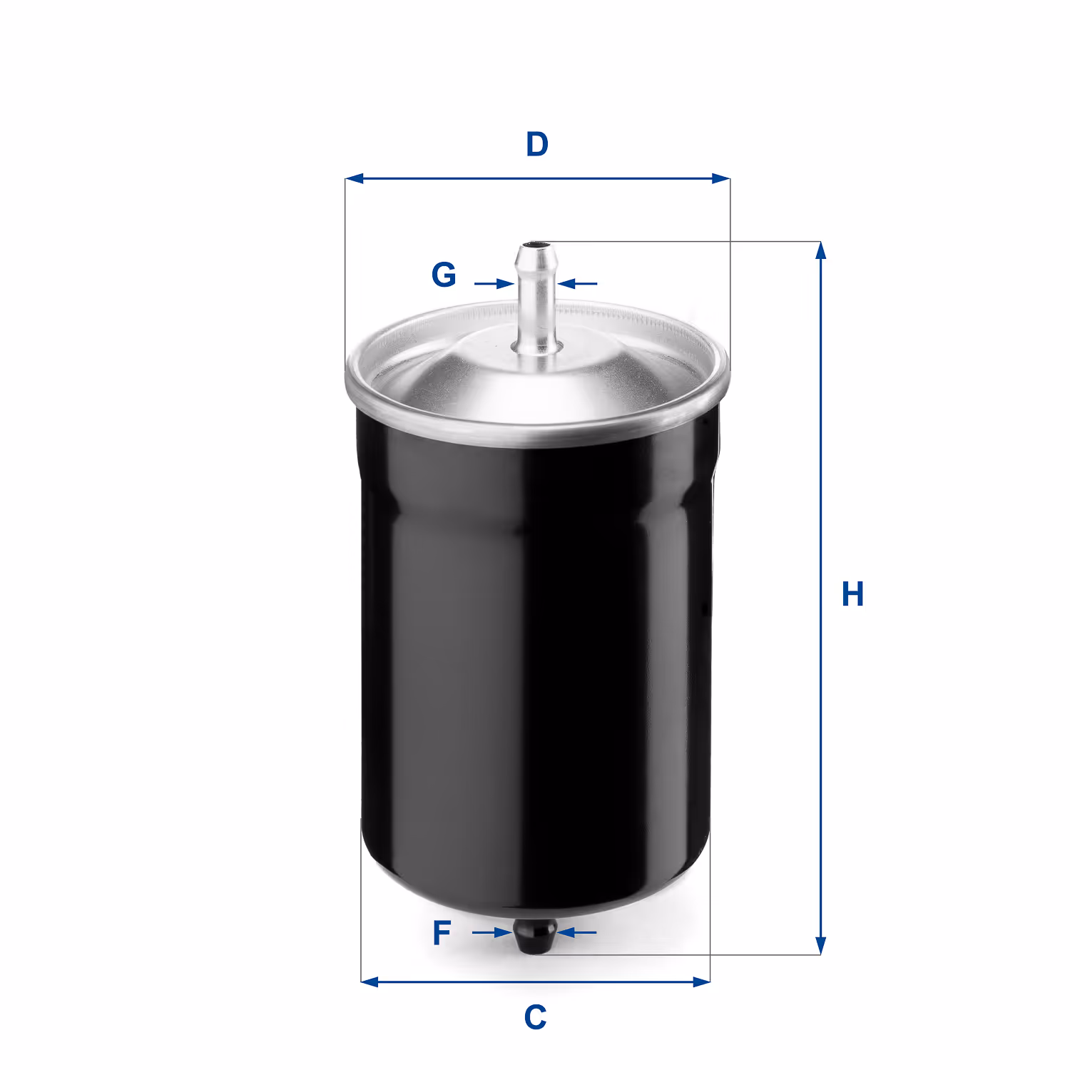 FILTRE À CARBURANT, FILTRE À BENZINE EN LIGNE 31.500.00 - UFI FILTER