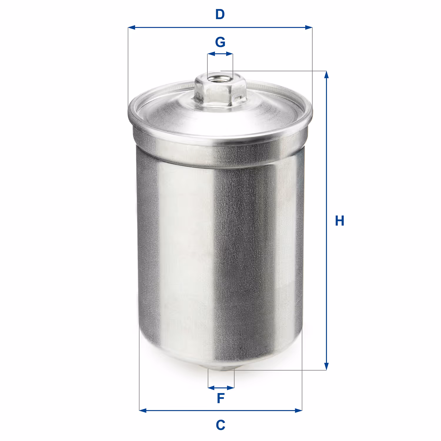 FILTRE À CARBURANT, FILTRE À BENZINE EN LIGNE 31.502.00 - UFI FILTER