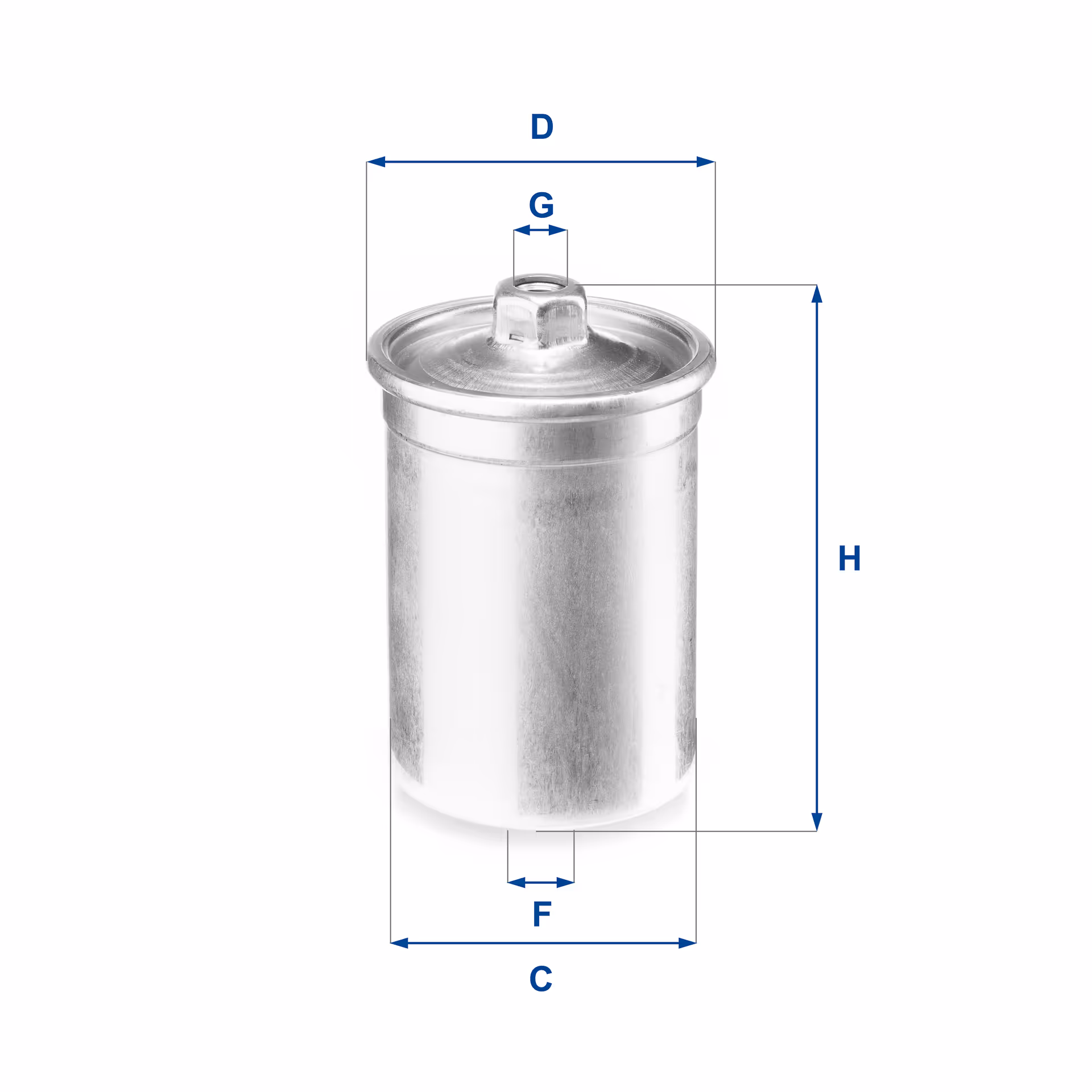 FILTRE À CARBURANT, FILTRE À BENZINE EN LIGNE 31.506.00 - UFI FILTER