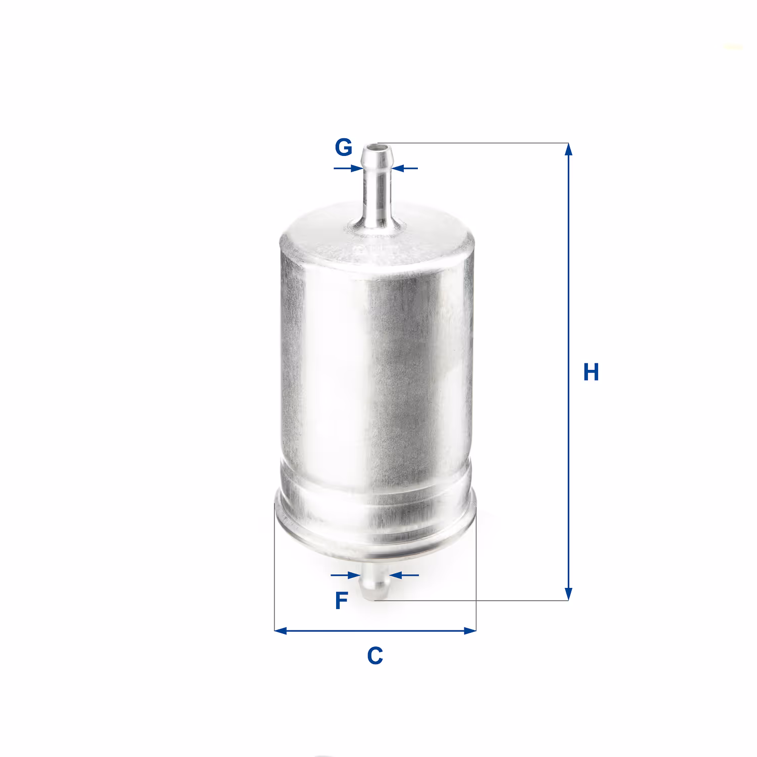 FILTRE À CARBURANT, FILTRE À BENZINE EN LIGNE 31.510.00 - UFI FILTER