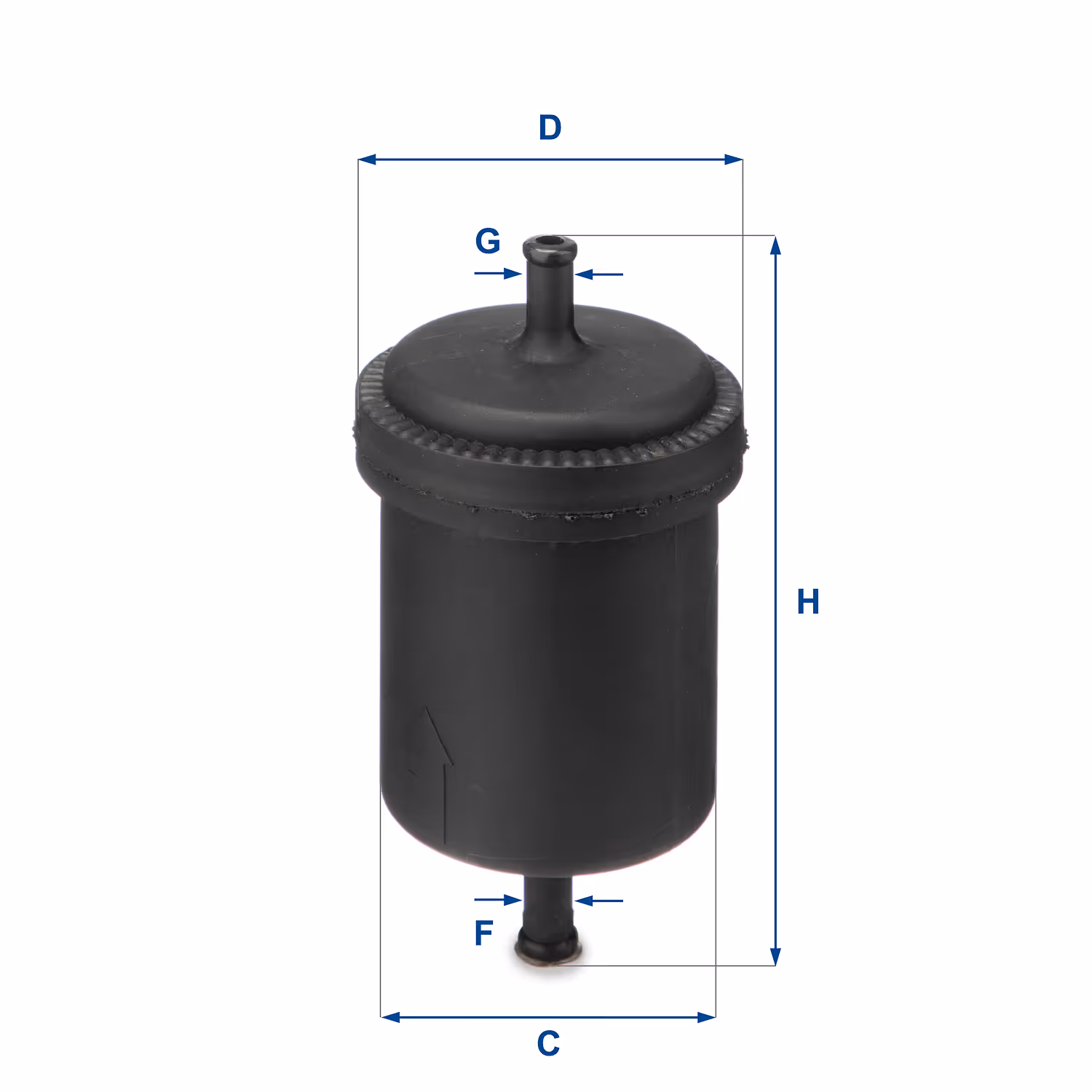 FILTRE À CARBURANT, FILTRE À BENZINE EN LIGNE 31.512.00 - UFI FILTER