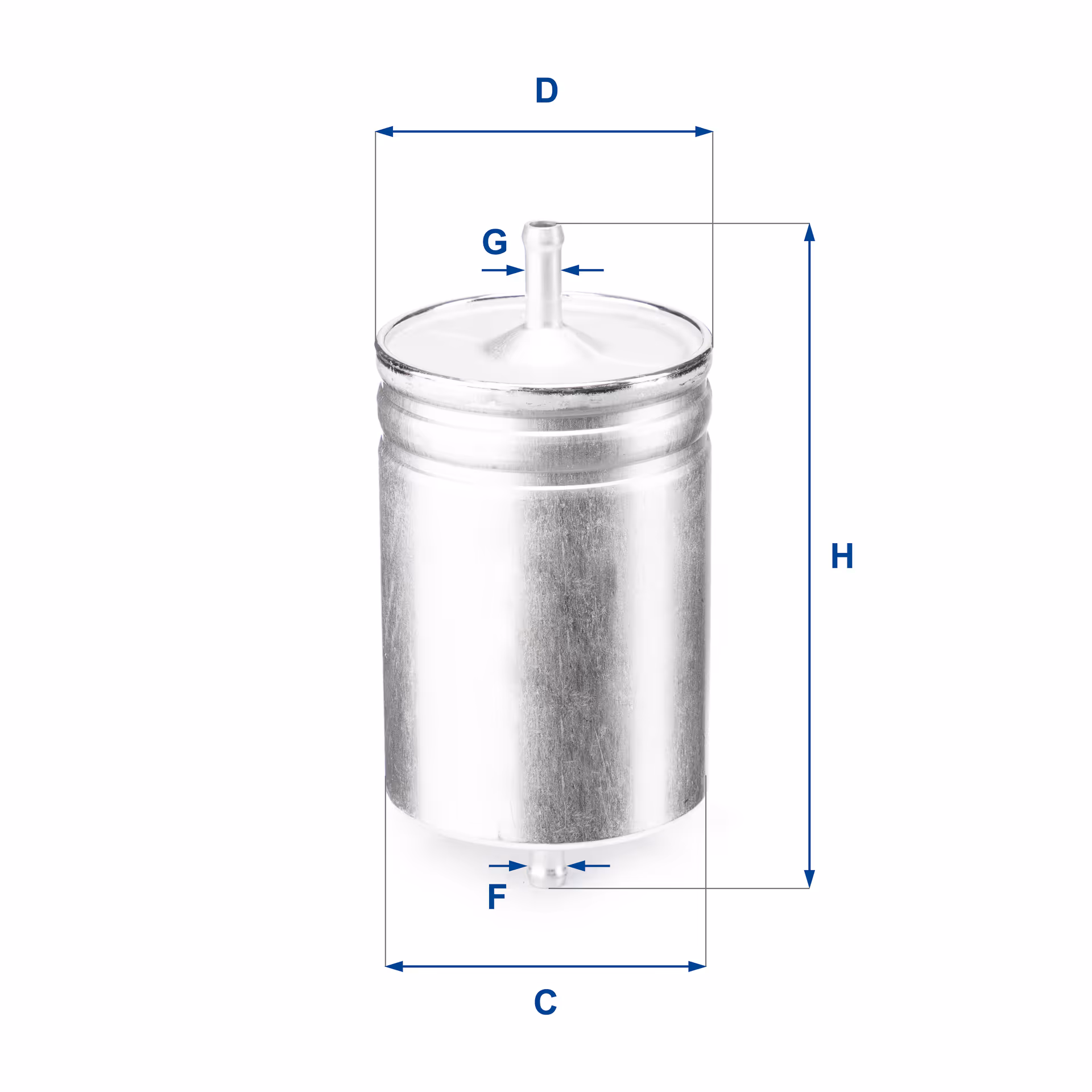 FILTRE À CARBURANT, FILTRE À BENZINE EN LIGNE 31.583.00 - UFI FILTER