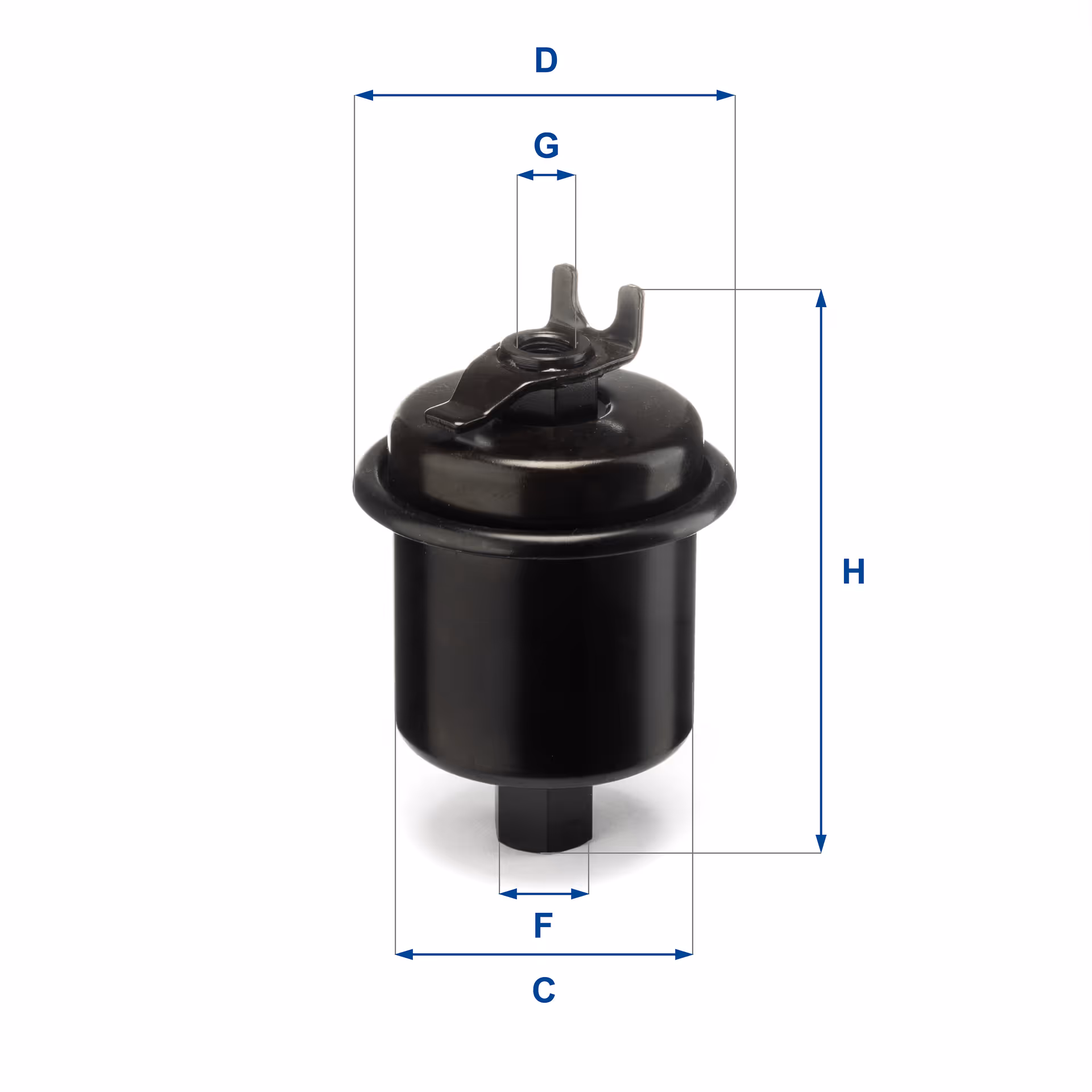 FILTRE À CARBURANT, FILTRE À BENZINE EN LIGNE 31.621.00 - UFI FILTER