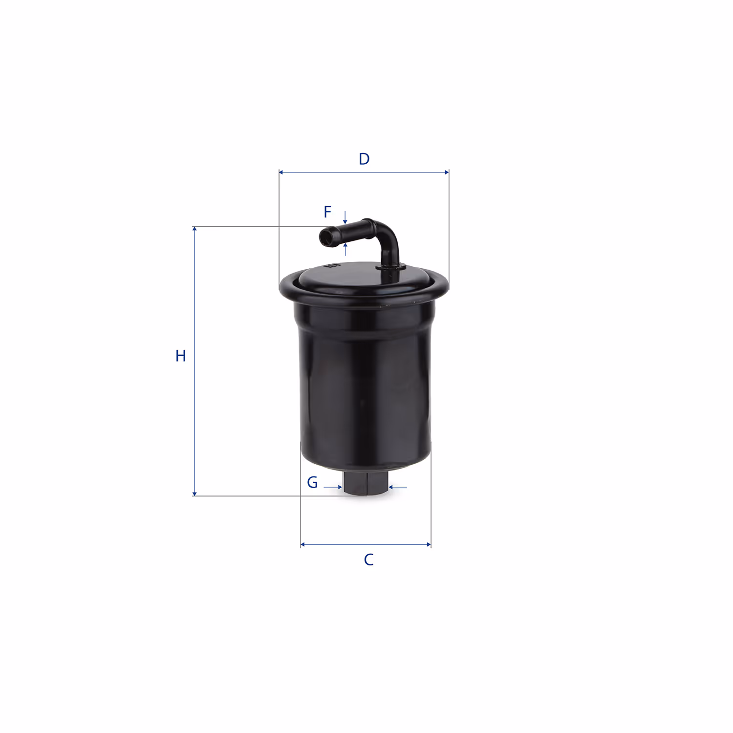 FILTRE À CARBURANT, FILTRE À BENZINE EN LIGNE 31.694.00 - UFI FILTER
