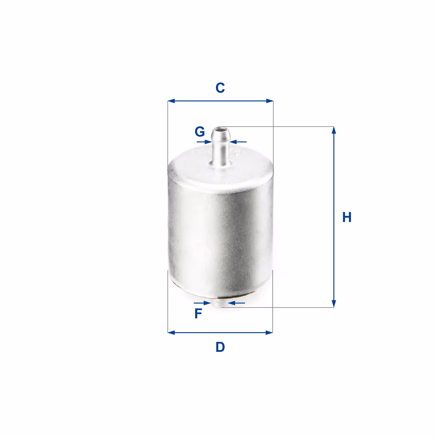 FILTRE À CARBURANT, FILTRE À BENZINE EN LIGNE 31.760.00 - UFI FILTER