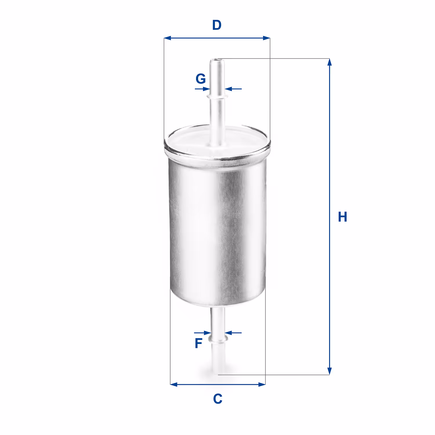 FILTRE À CARBURANT, FILTRE À BENZINE EN LIGNE 31.769.00 - UFI FILTER