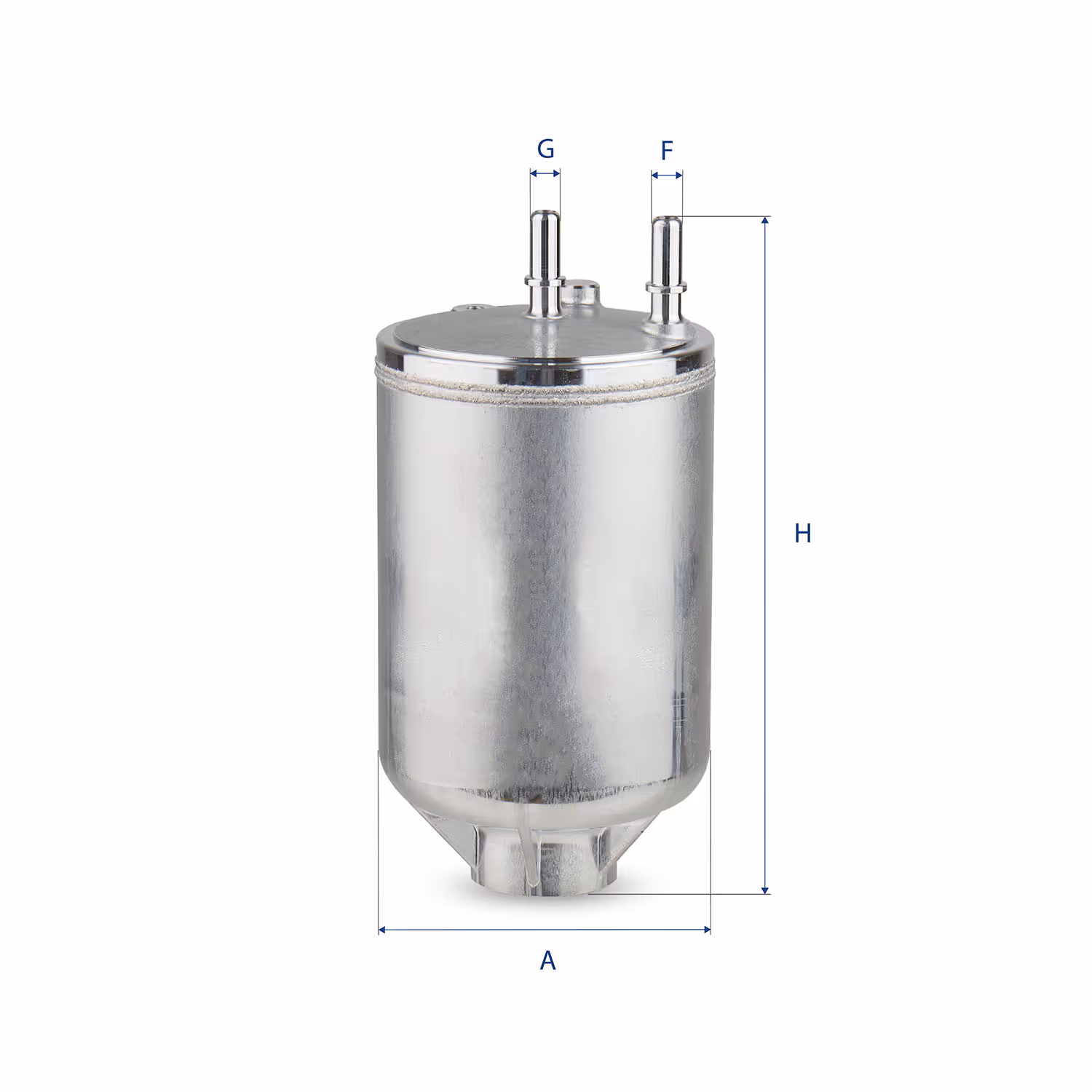 FILTRE À CARBURANT, FILTRE DIESEL EN LIGNE (RACCORDEMENT PAR LE HAUT) 31.959.01 - UFI FILTER