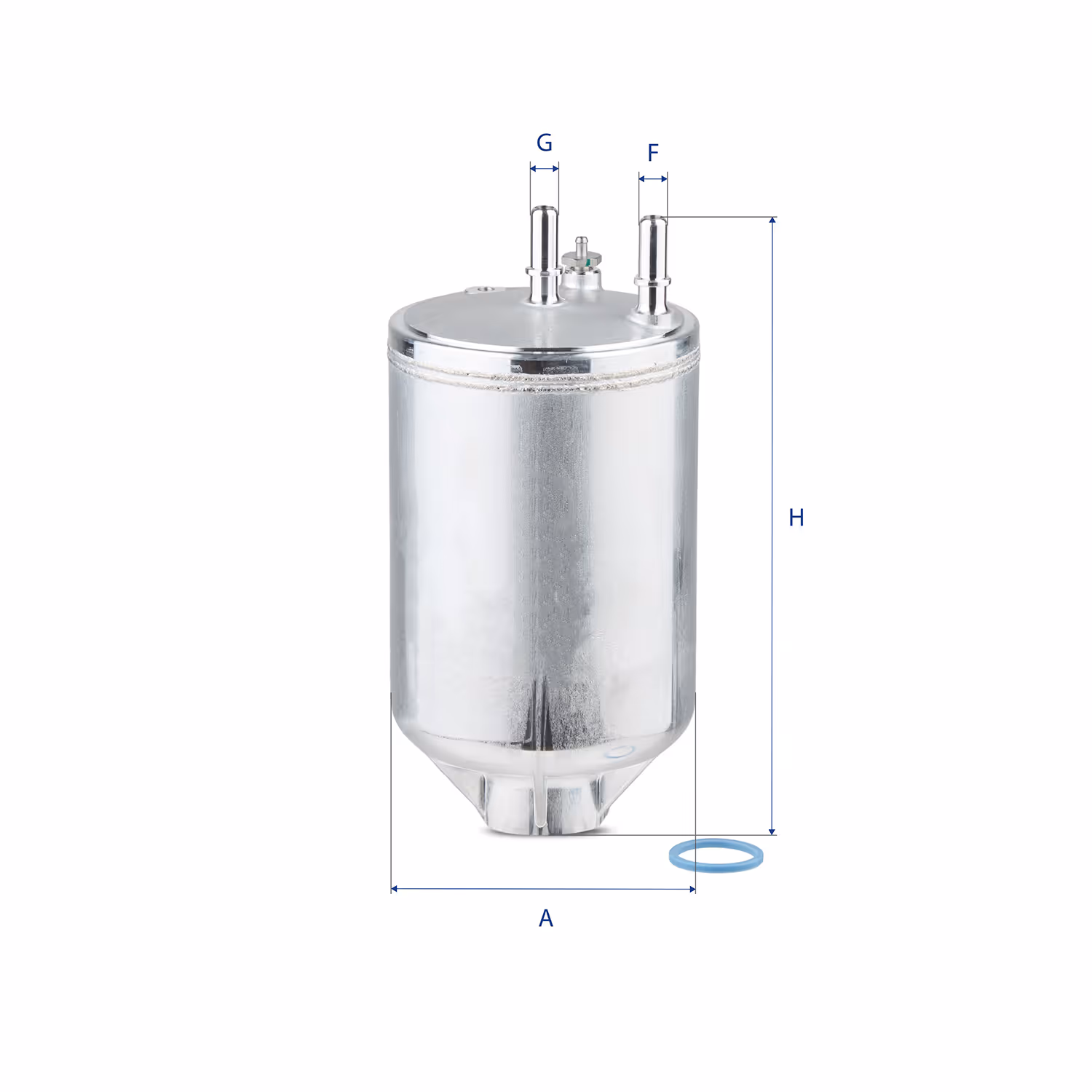FILTRE À CARBURANT, FILTRE DIESEL EN LIGNE (RACCORDEMENT PAR LE HAUT) 31.960.01 - UFI FILTER