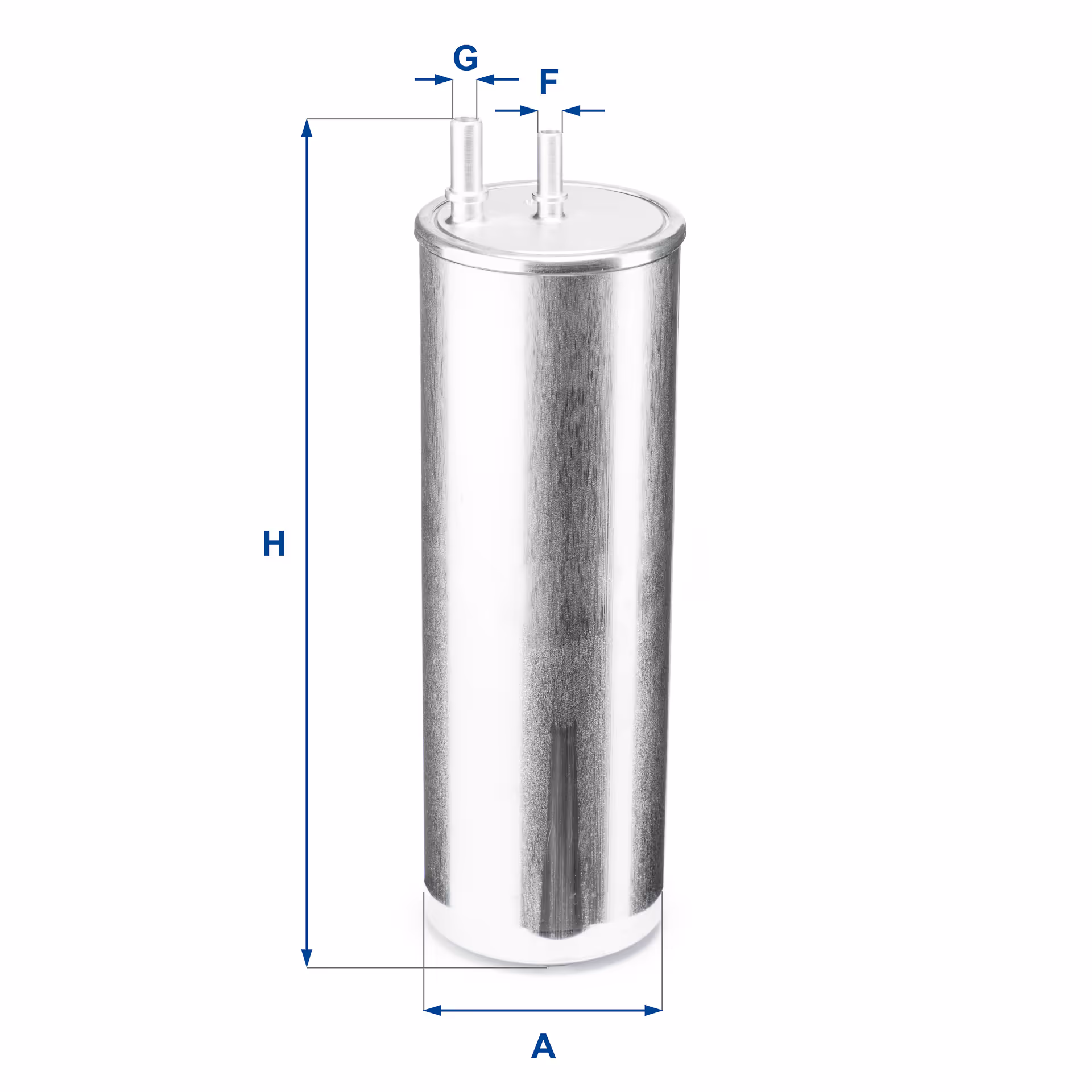 FILTRE À CARBURANT, FILTRE DIESEL EN LIGNE (RACCORDEMENT PAR LE HAUT) 31.947.00 - UFI FILTER